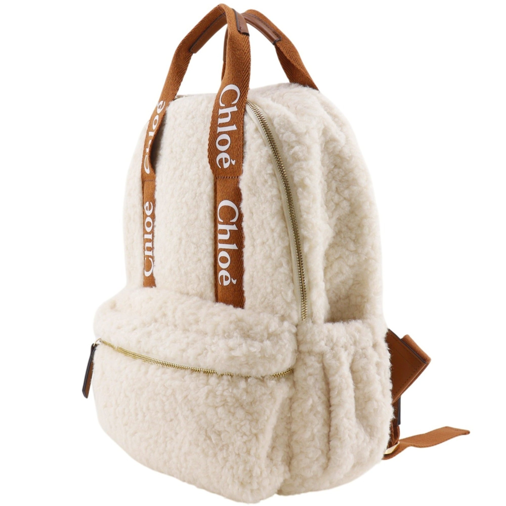 Chloé Off-White Cotton Backpack (Pre-Owned)