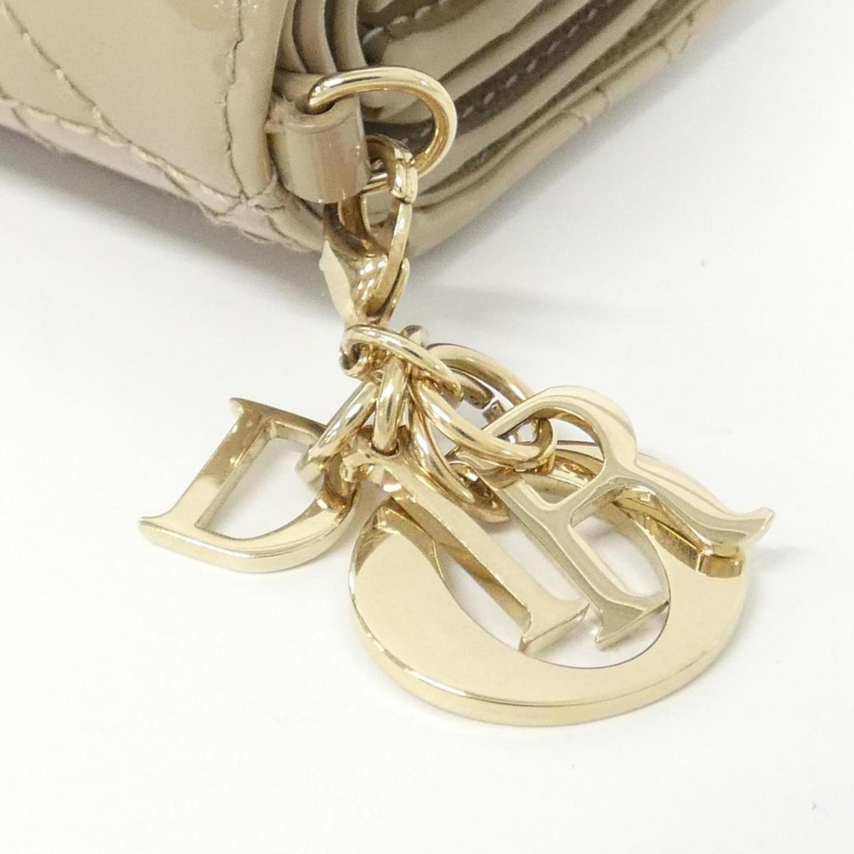 Christian Dior Beige Wallet (Tri-Fold) (Pre-Owned)