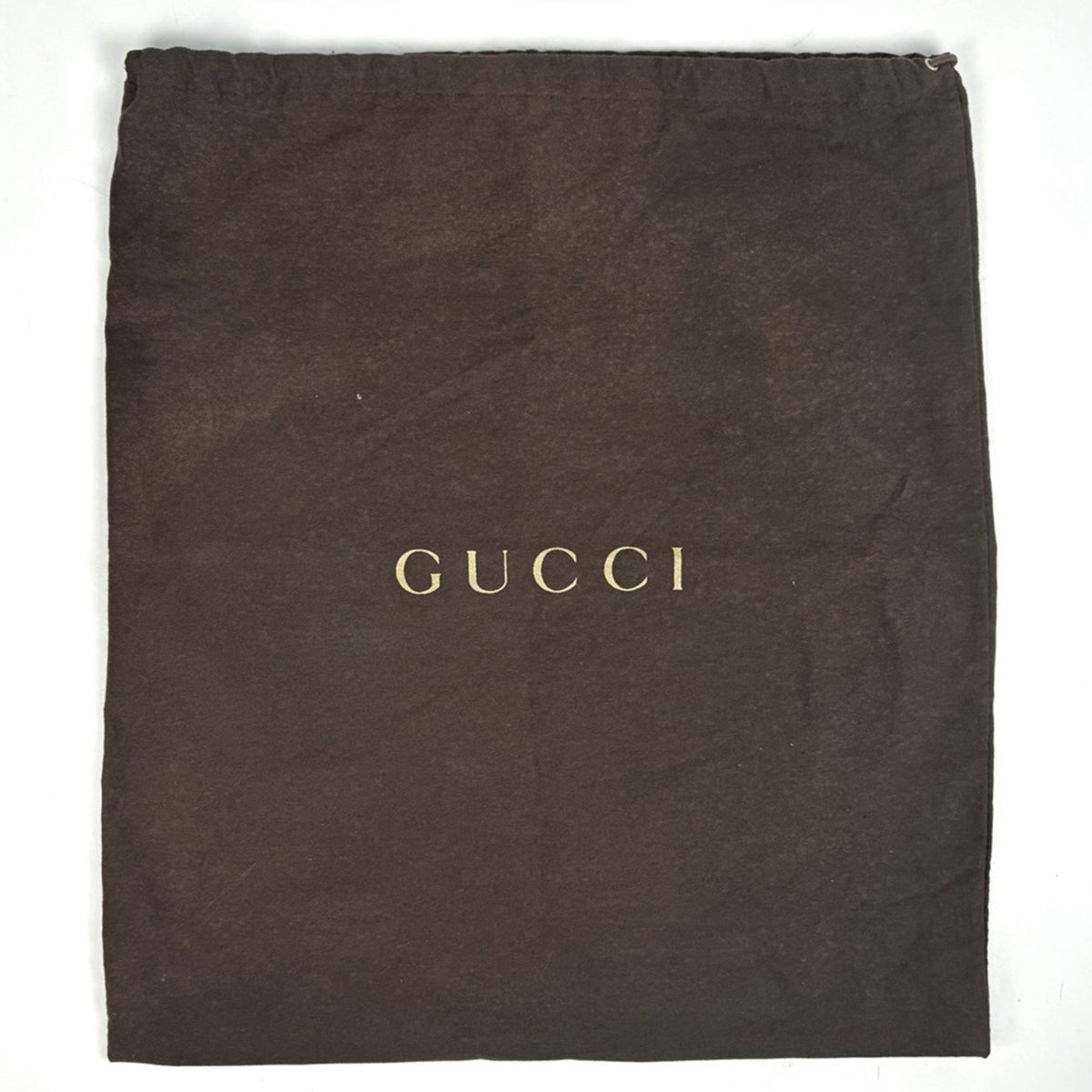 Gucci Beige Brown Coated Canvas Leather Tote Bag (Pre-Owned)