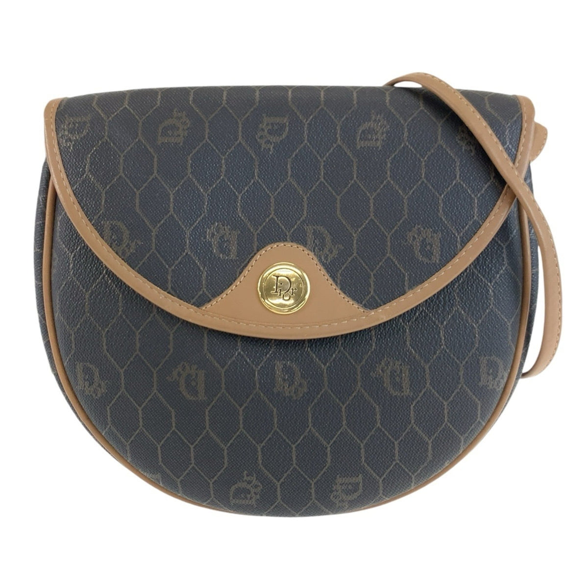 Christian Dior Brown Pvc Pochette Shoulder Bag (Pre-Owned)