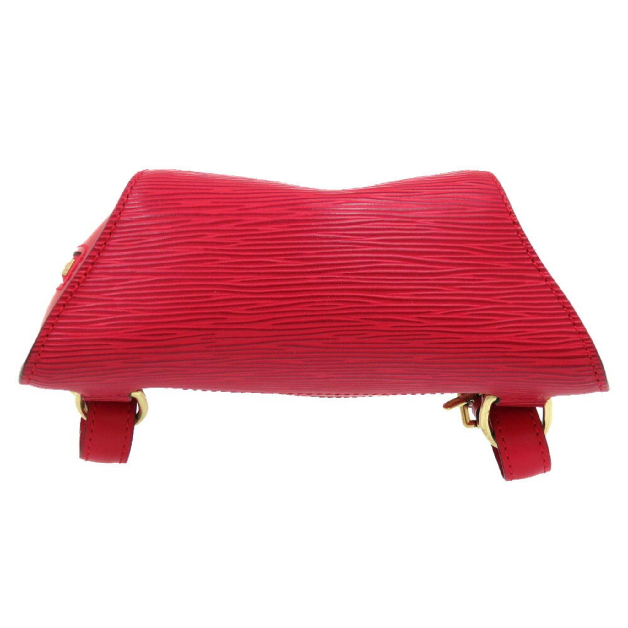 Louis Vuitton Epi Castilian Red Epi Leather Backpack (Pre-Owned)