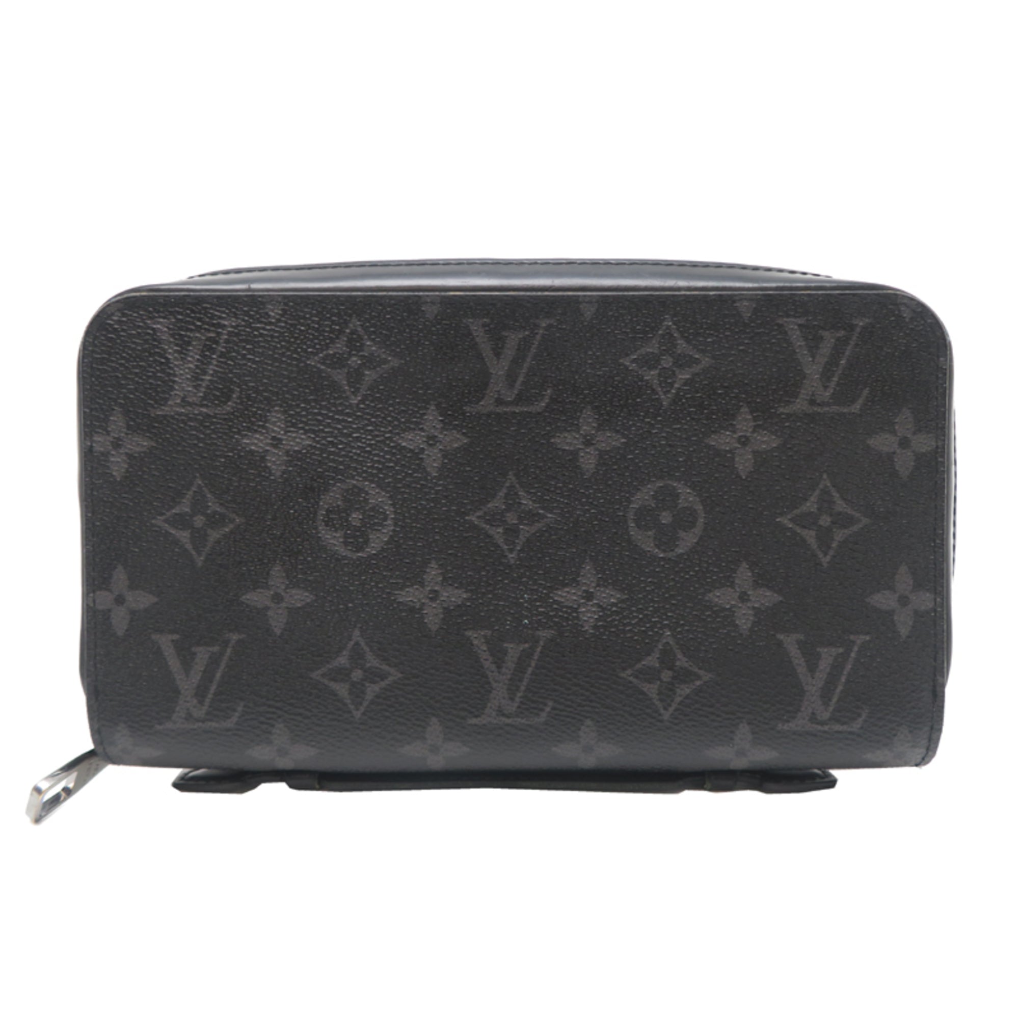 Louis Vuitton Black Monogram Eclipse Clutch Bag (Pre-Owned)
