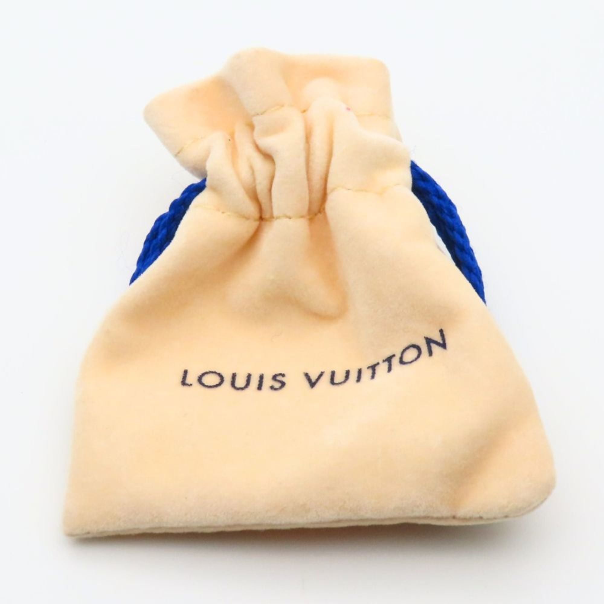 Louis Vuitton Silver Metal Band Ring (Pre-Owned)
