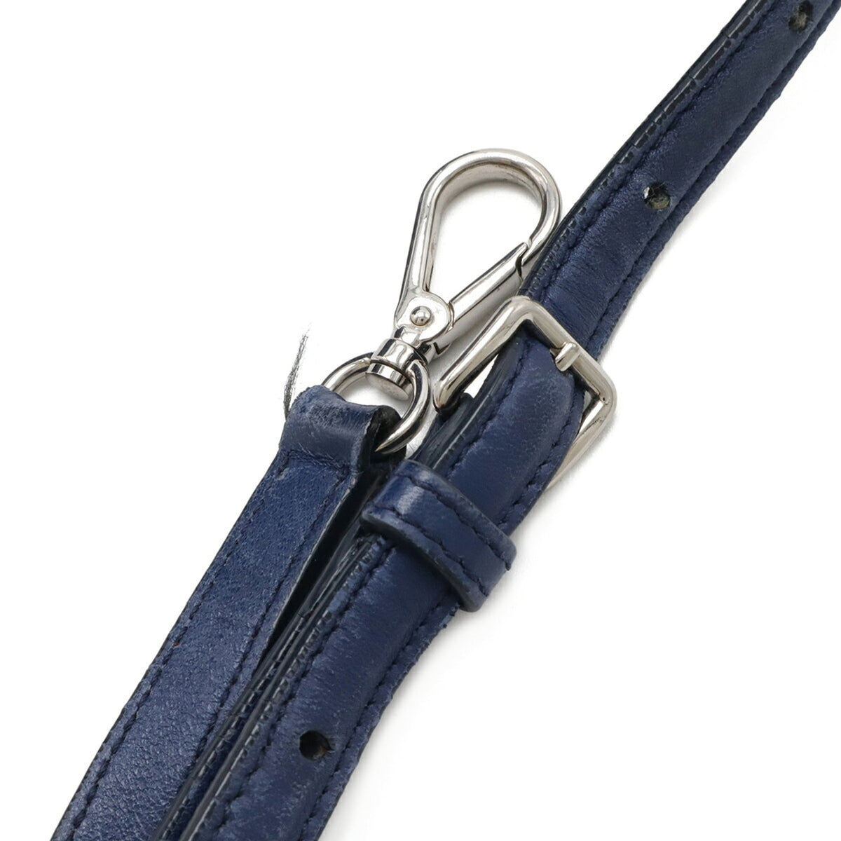 Miu Miu Blue Leather Handbag Shoulder Bag (Pre-Owned)