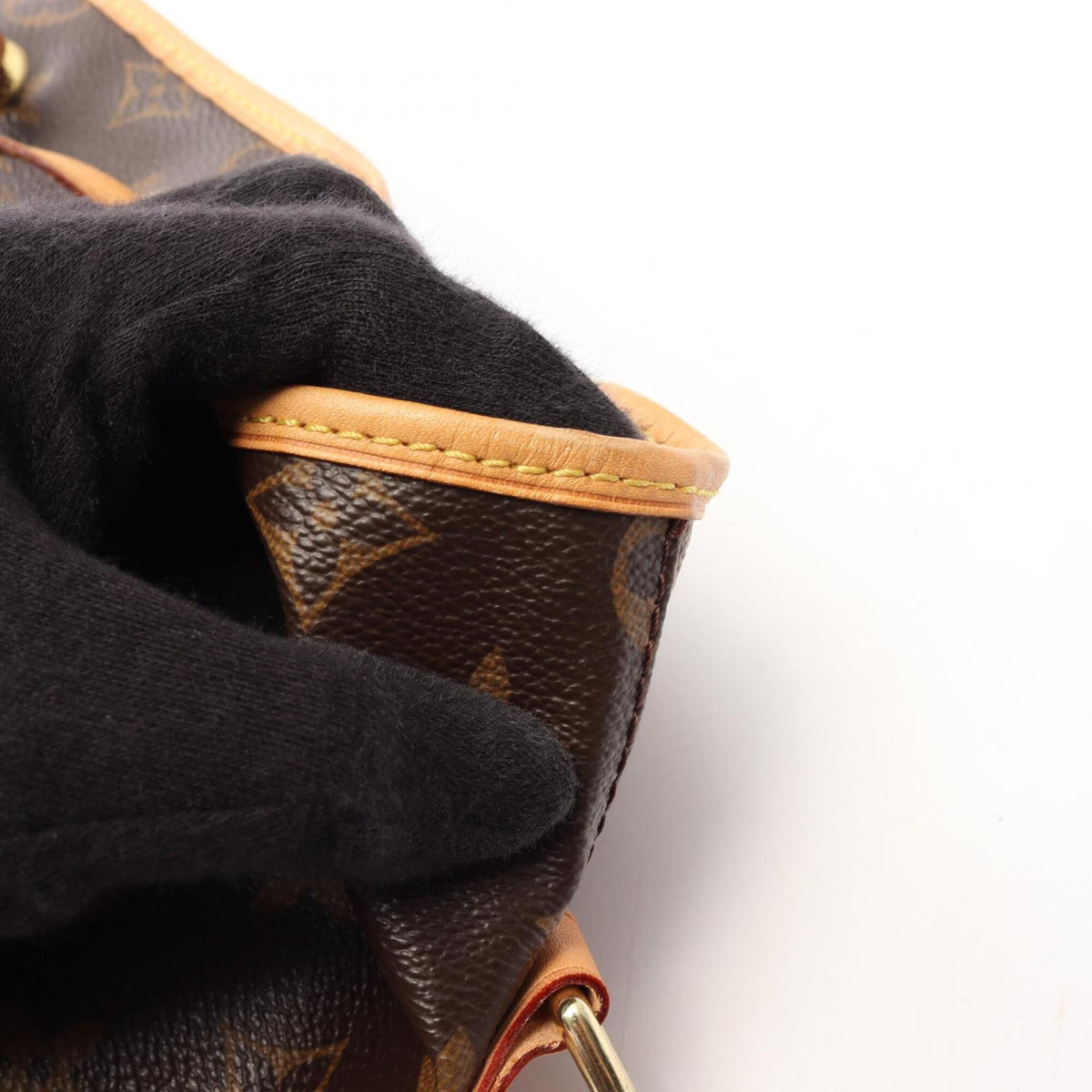 Louis Vuitton Brown Pvc Leather Backpack Handbag (Pre-Owned)