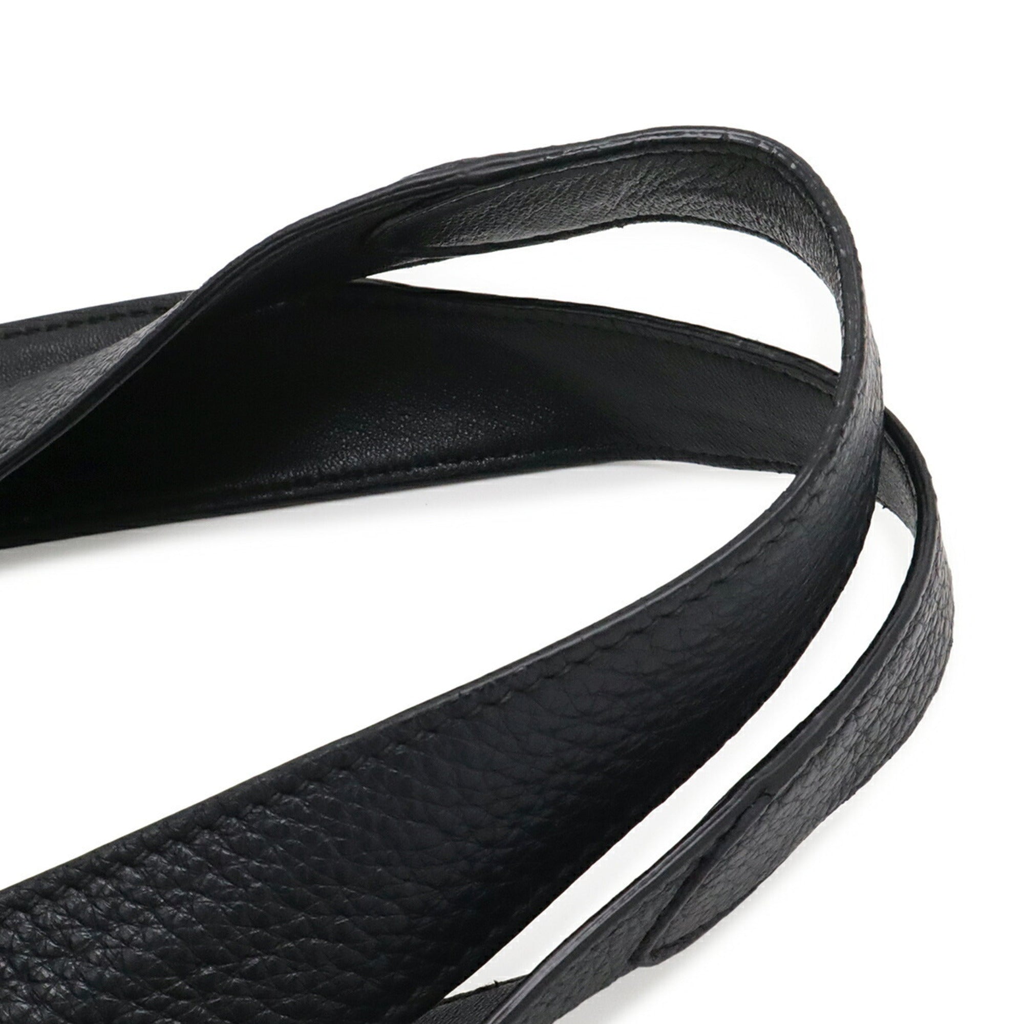 Prada Black Nero Leather Shoulder Bag Tote Bag (Pre-Owned)