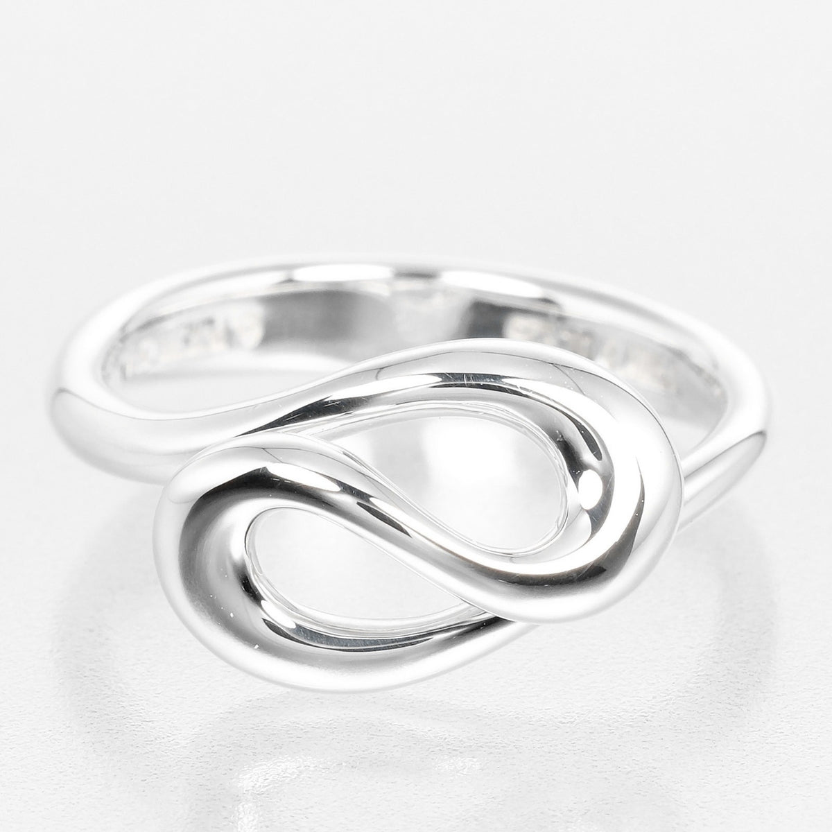 Tiffany Silver 925 Band Ring (Pre-Owned)