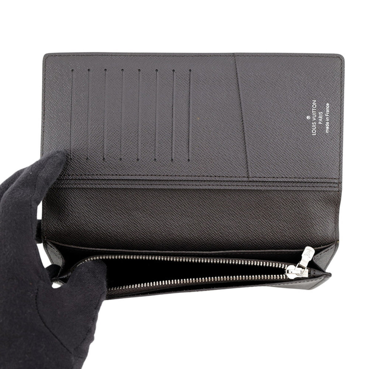 Louis Vuitton Brown Damier Canvas Long Wallet (Bi-Fold) (Pre-Owned)