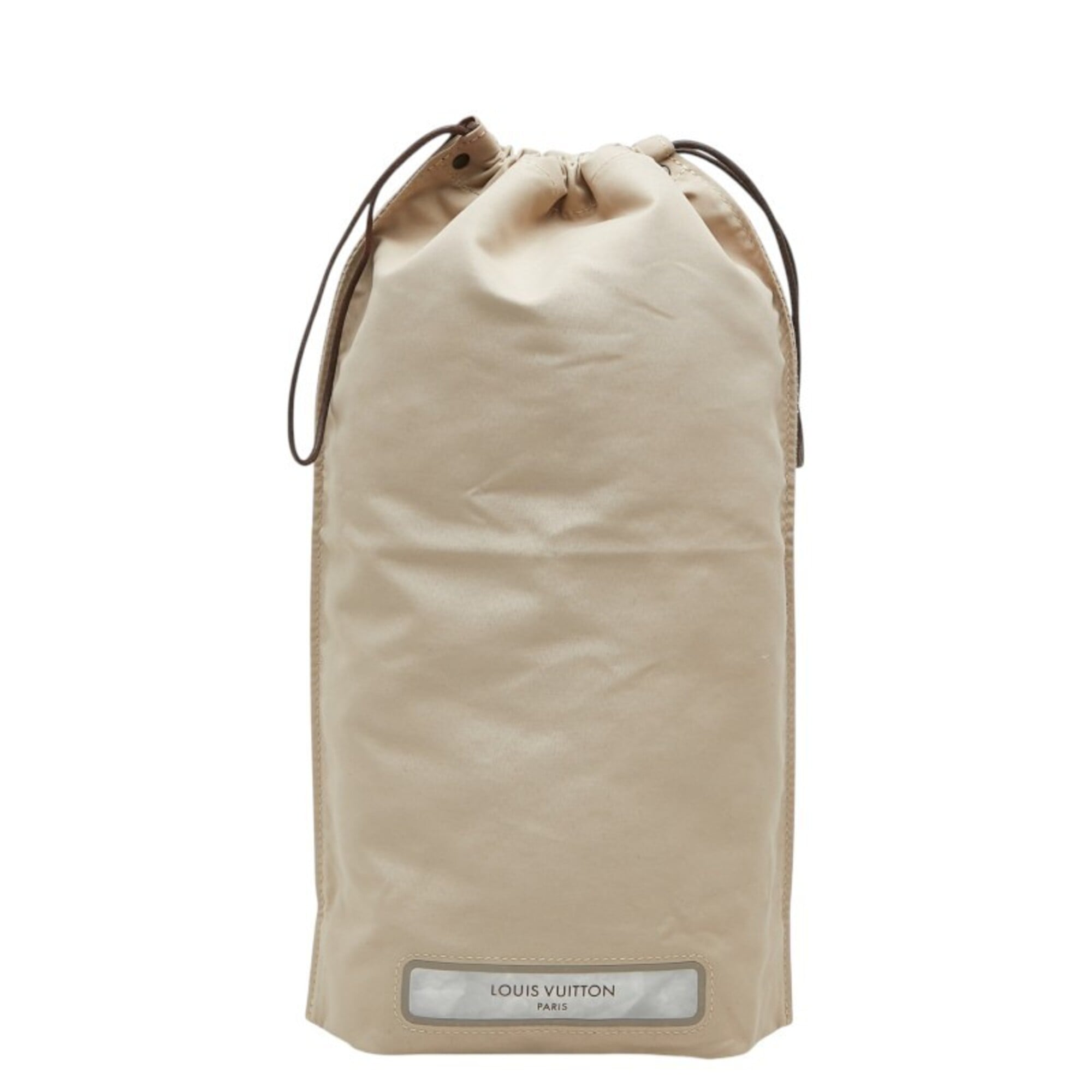 Louis Vuitton Beige Gray Gray Beige Polyester Elastane Handbag Pouch (Pre-Owned)