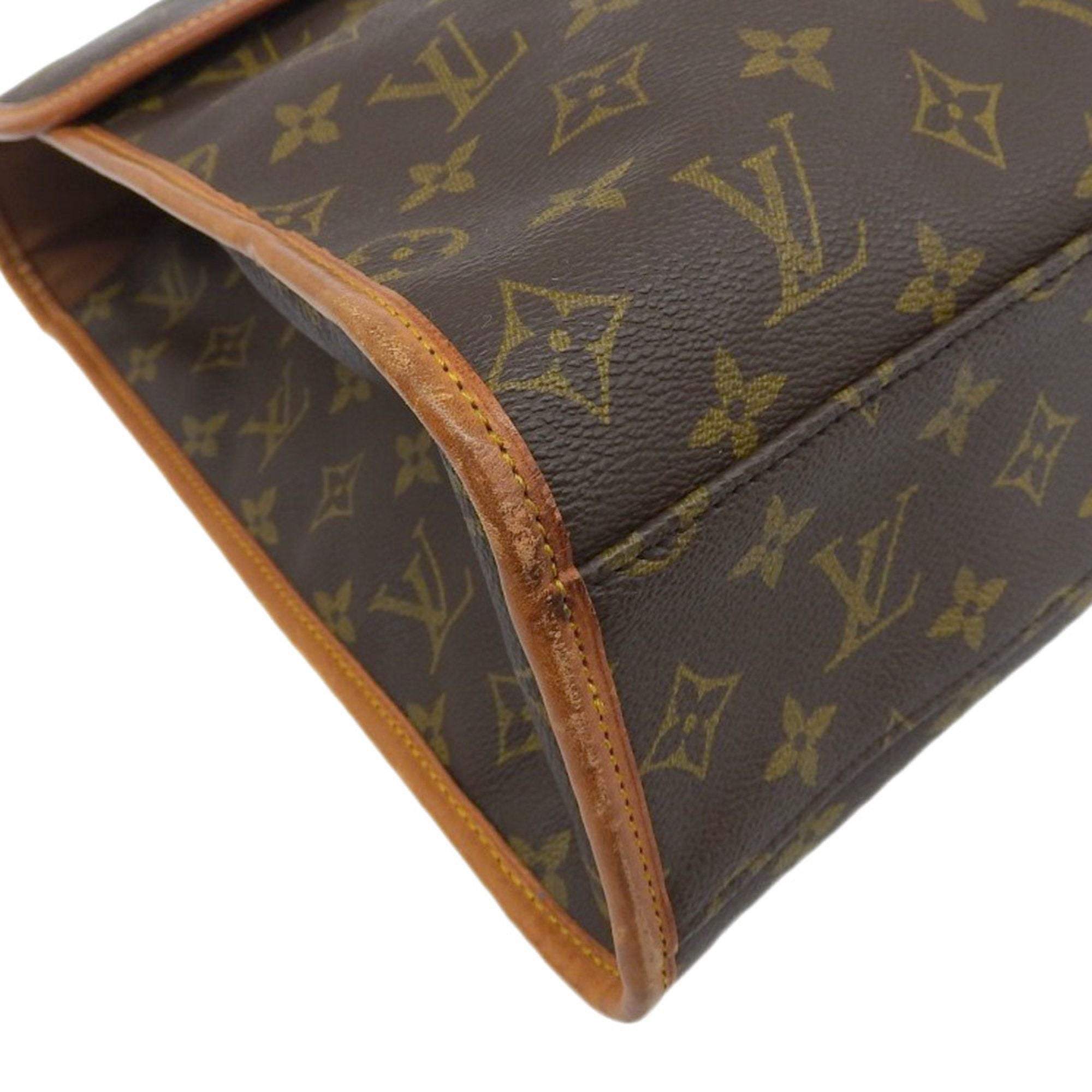 Louis Vuitton Brown Monogram Pvc Leather Briefcase (Pre-Owned)