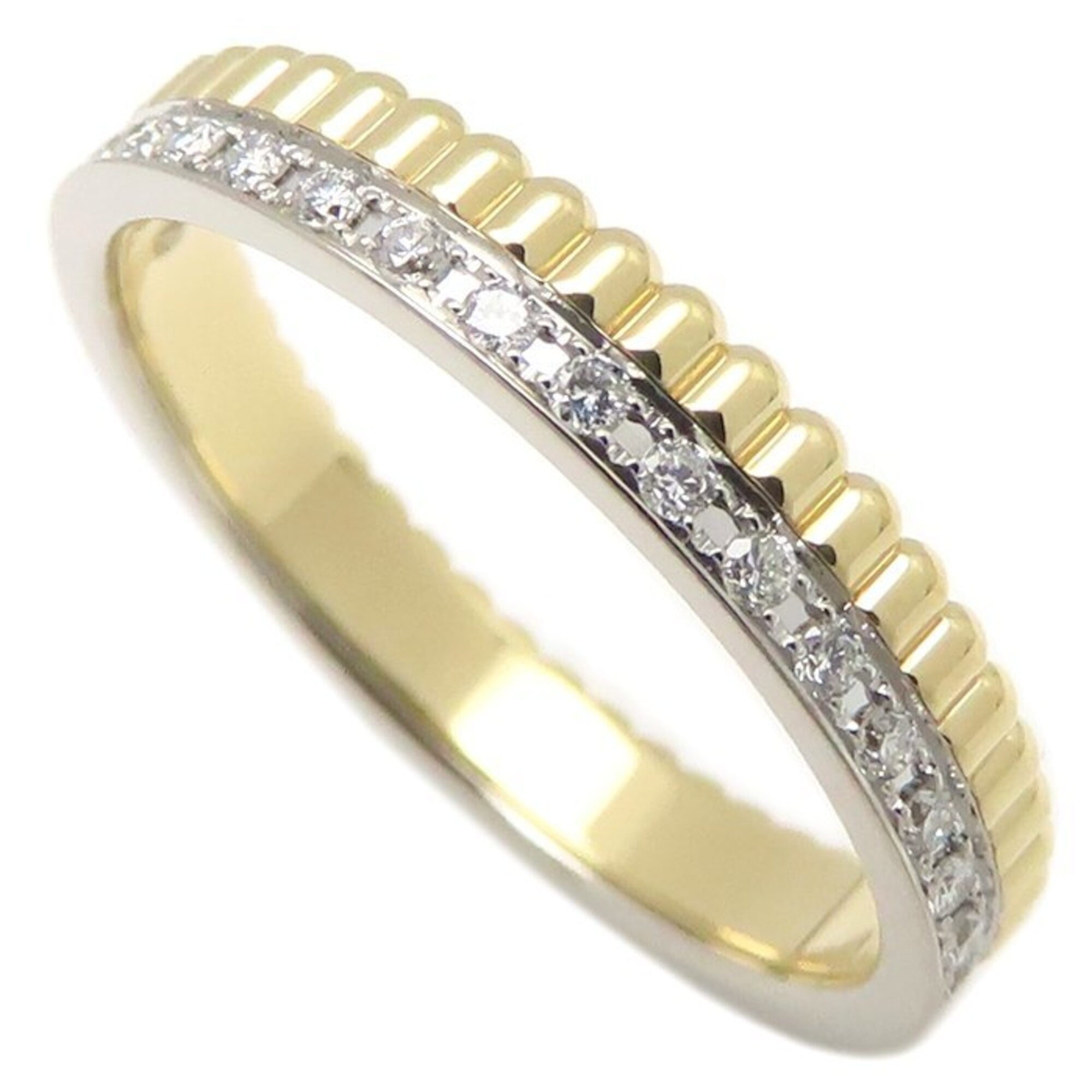 Boucheron Yellow Gold (18K) Pink Gold (18K) Band Ring (Pre-Owned)