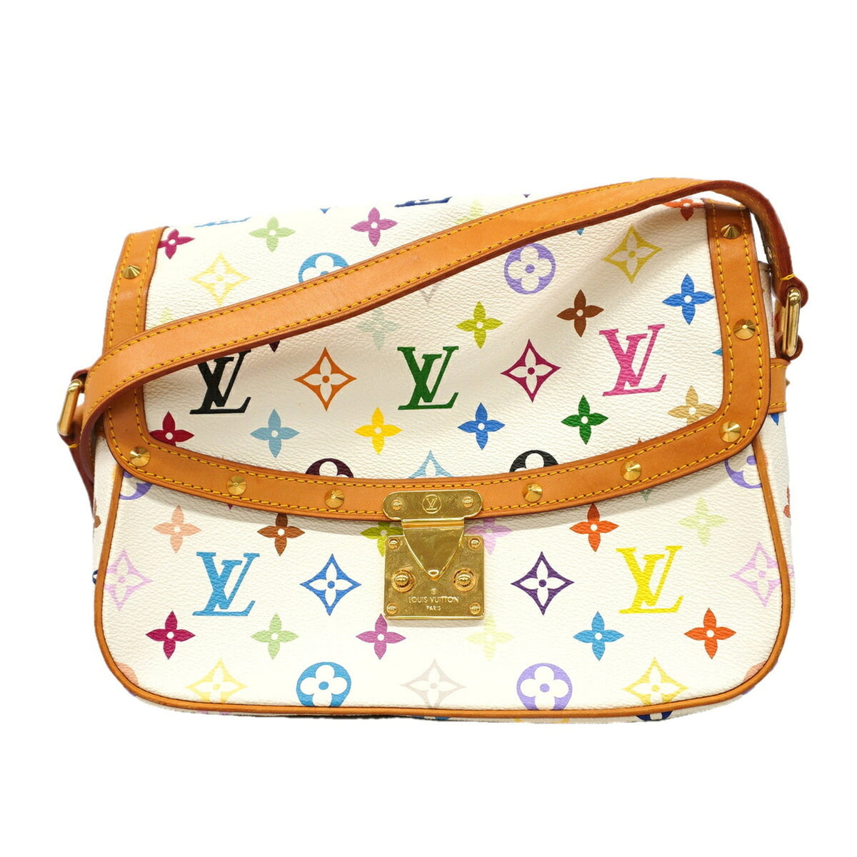 Louis Vuitton Blanc Shoulder Bag (Pre-Owned)