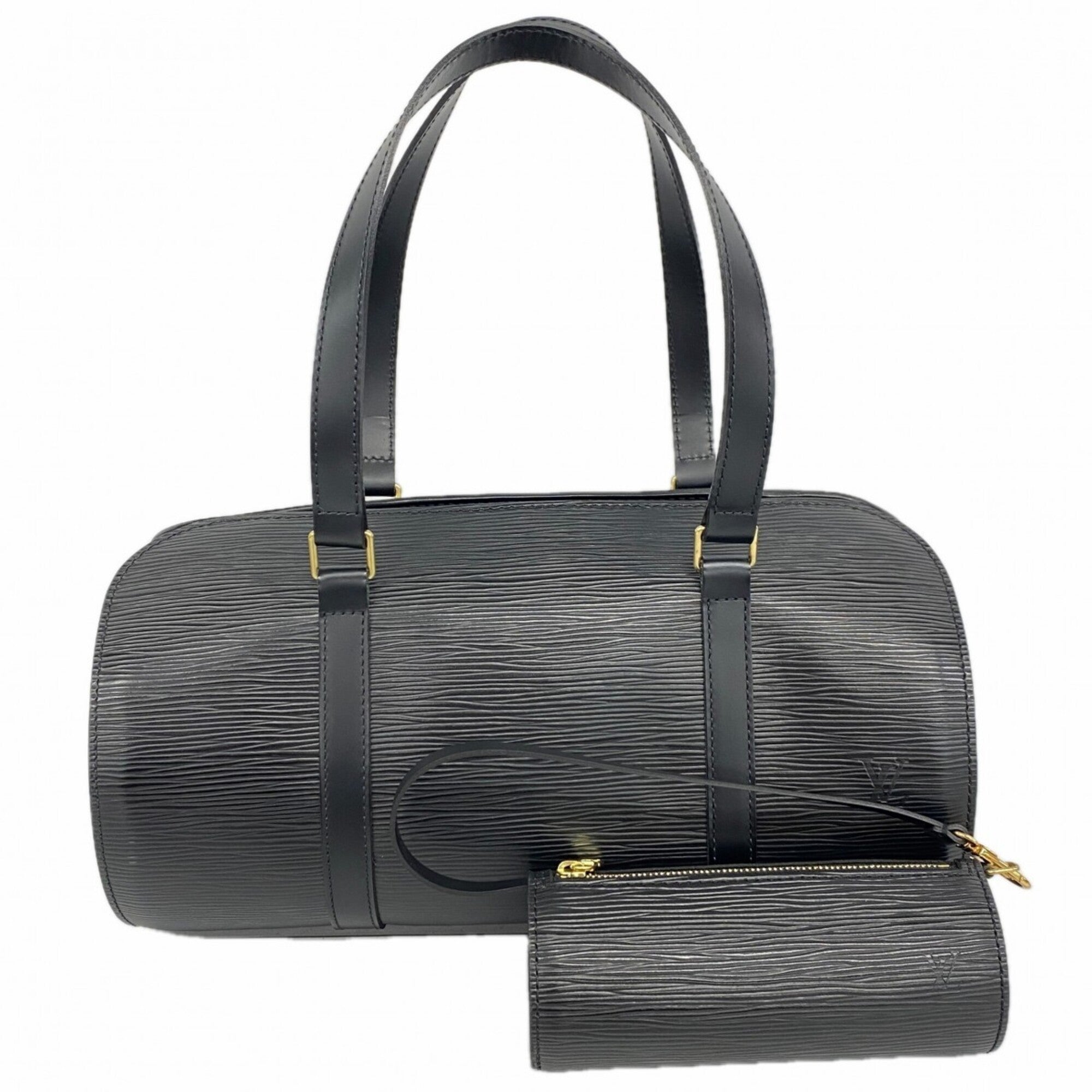 Louis Vuitton Noir Handbag (Pre-Owned)