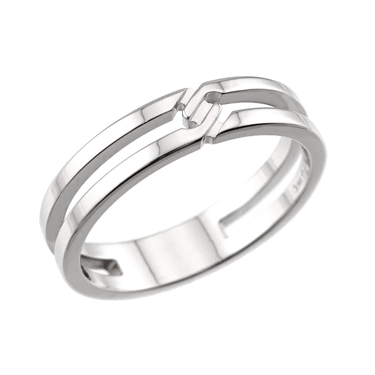 Gucci White Gold (18K) Band Ring (Pre-Owned)