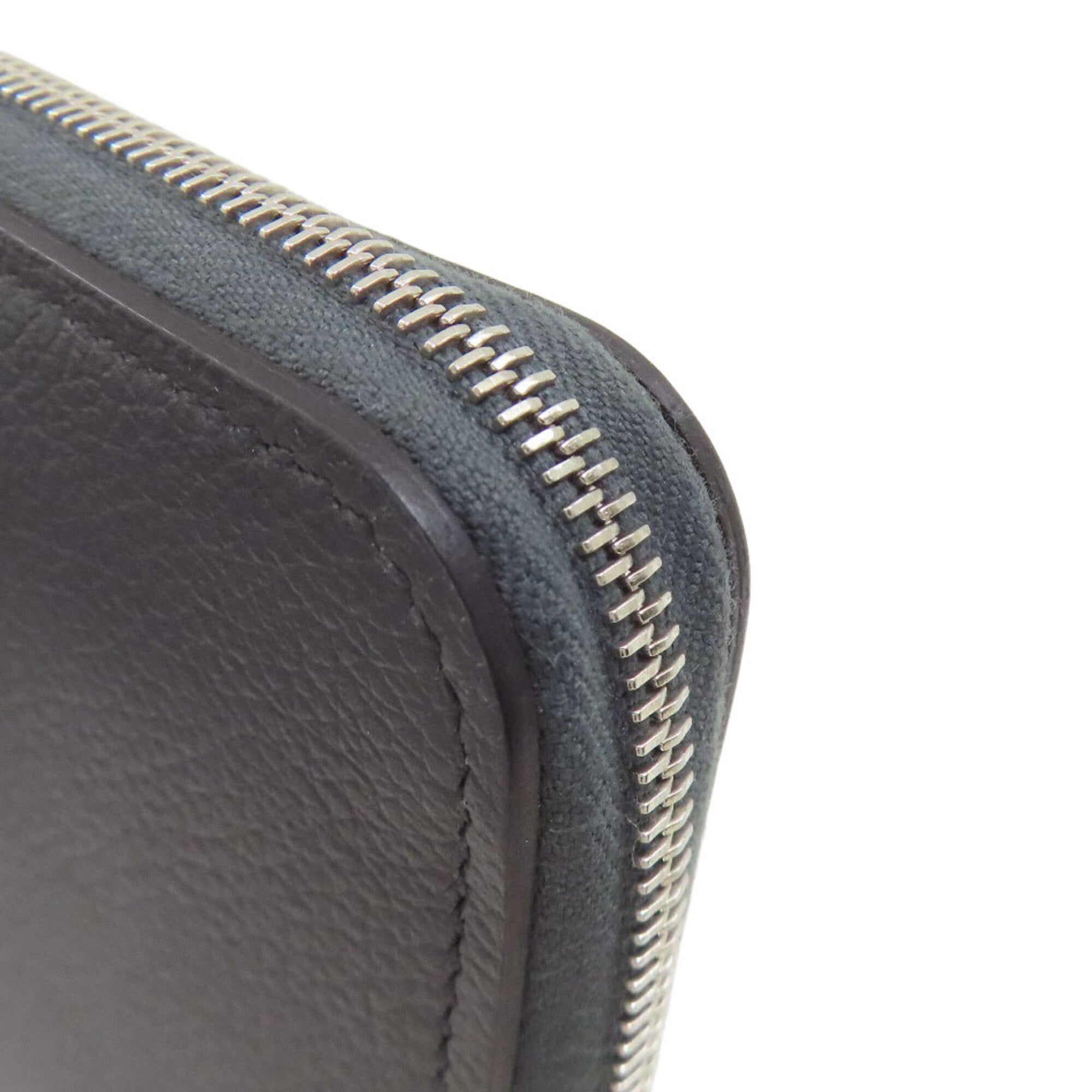 Hermes Gray Epsom Leather Long Wallet (Bi-Fold) (Pre-Owned)