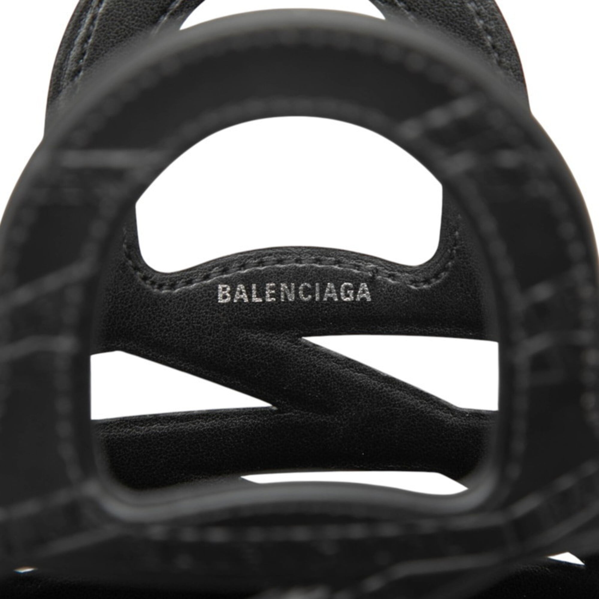 Balenciaga Black Leather Handbag Shoulder Bag (Pre-Owned)