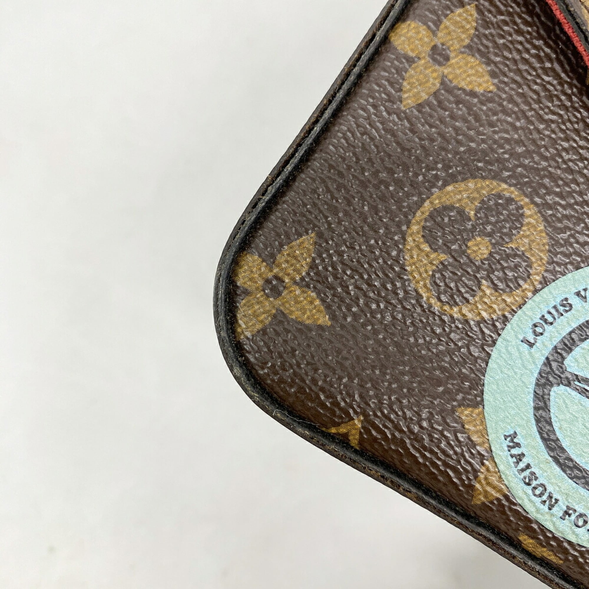 Louis Vuitton Brown Chain/Shoulder Wallet (Pre-Owned)