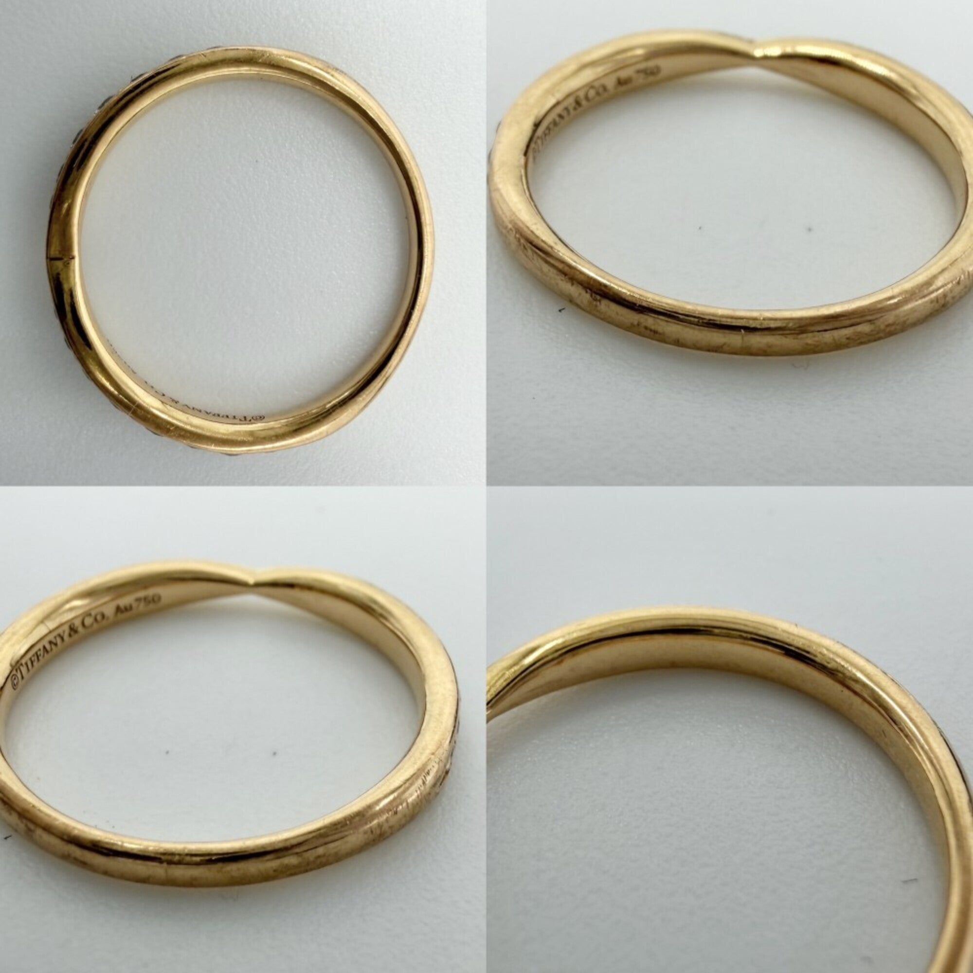 Tiffany Yellow Gold (18K) Band Ring (Pre-Owned)
