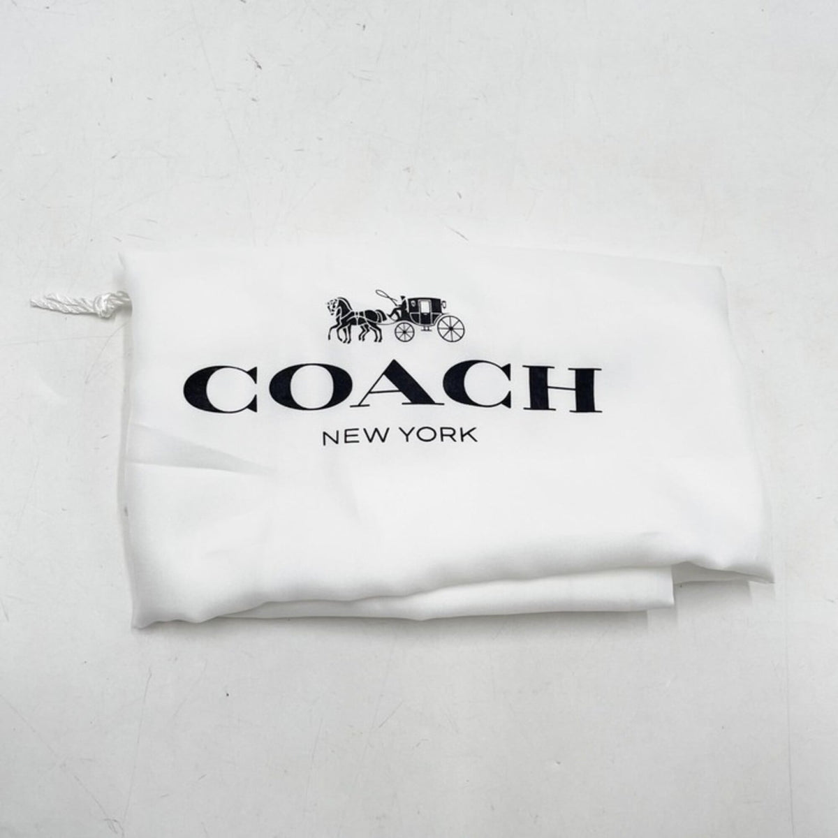Coach Beige Black Leather Handbag Tote Bag (Pre-Owned)