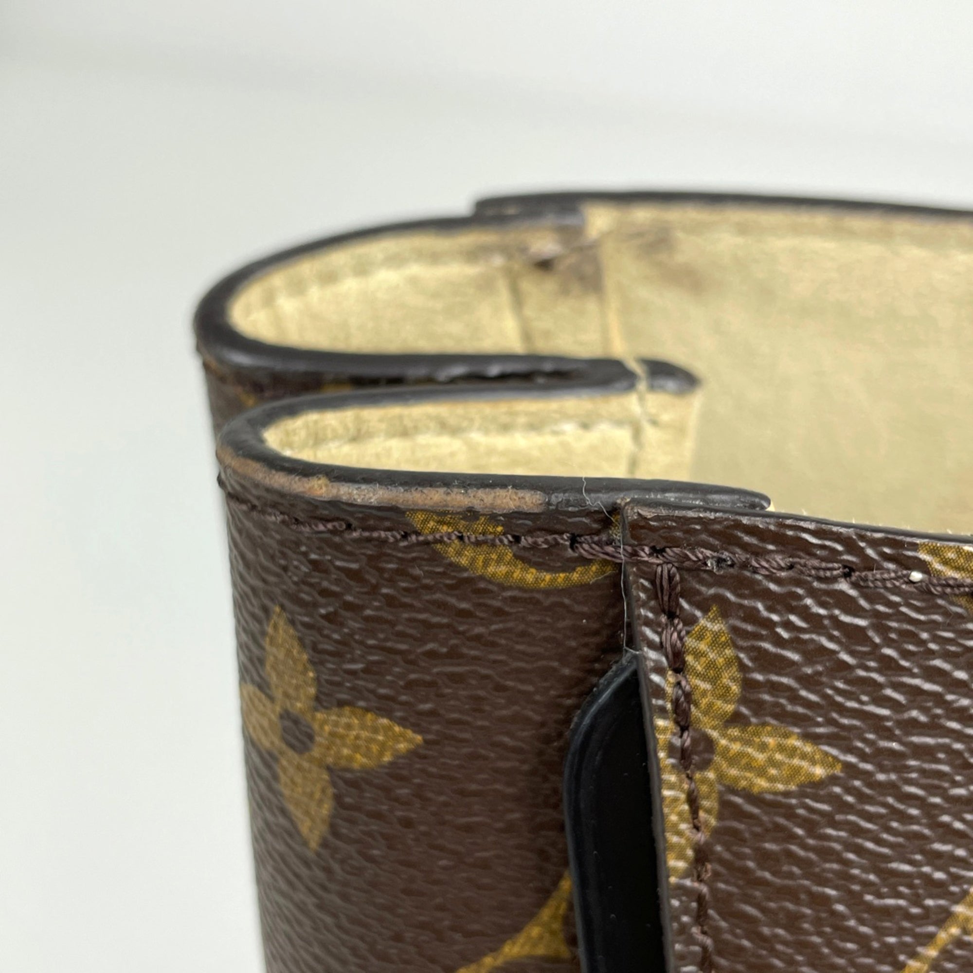 Louis Vuitton Beige Brown Monogram Tote Bag (Pre-Owned)