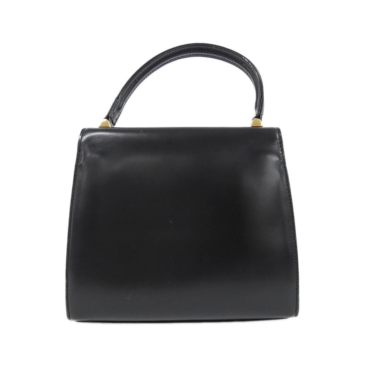 Louis Vuitton Black Leather Handbag (Pre-Owned)