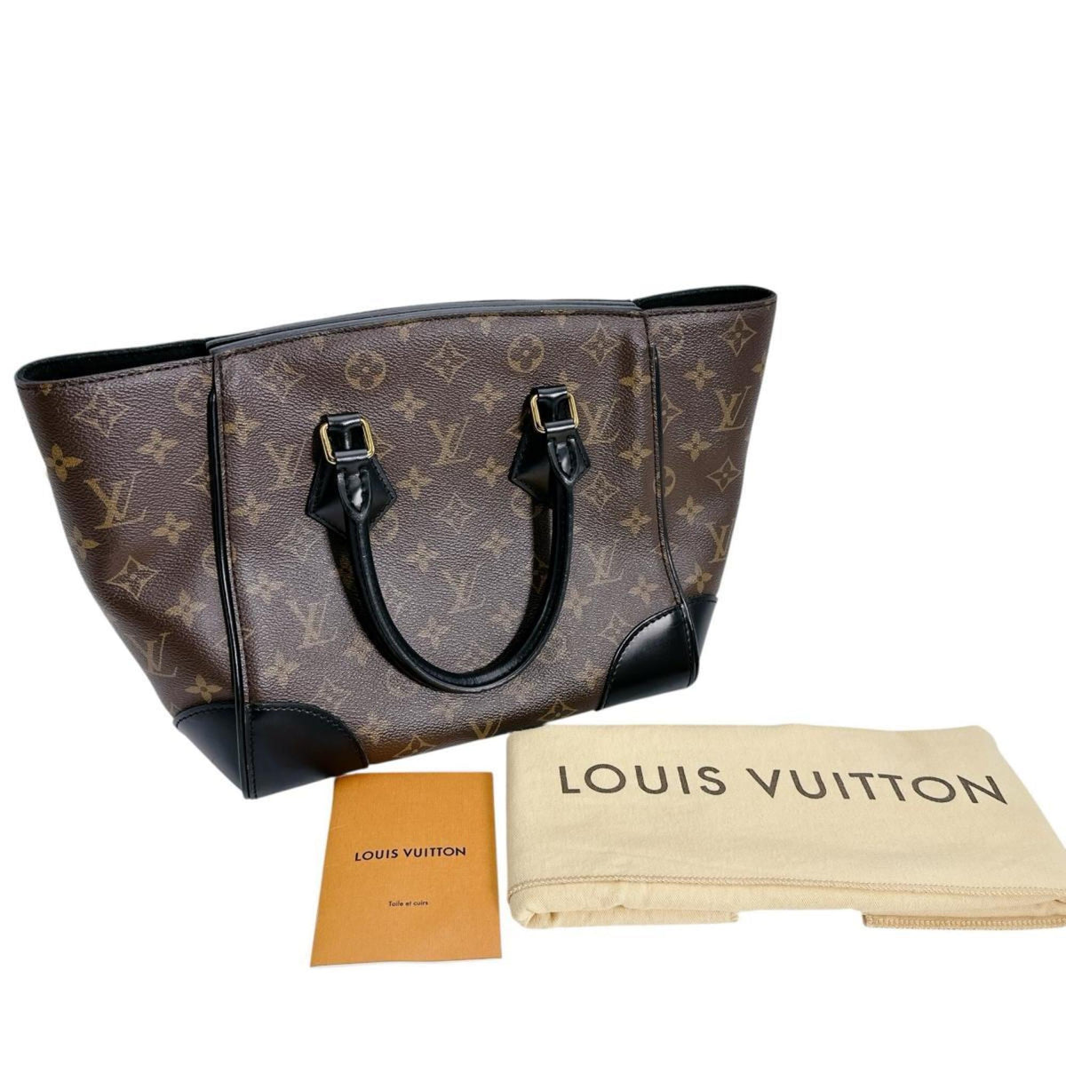 Louis Vuitton Brown Monogram Canvas Handbag (Pre-Owned)