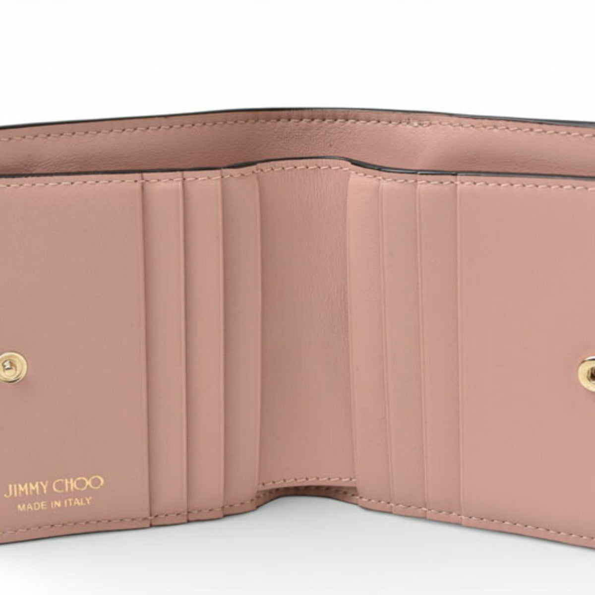 Jimmy Choo Pink Leather Wallet (Bi-Fold) (Pre-Owned)