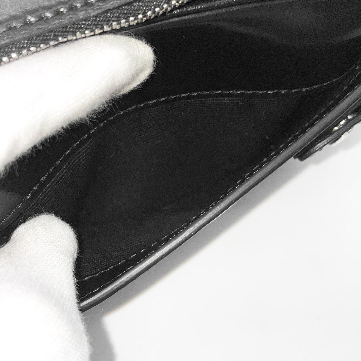 Burberry Black Coated Canvas Shoulder Bag (Pre-Owned)
