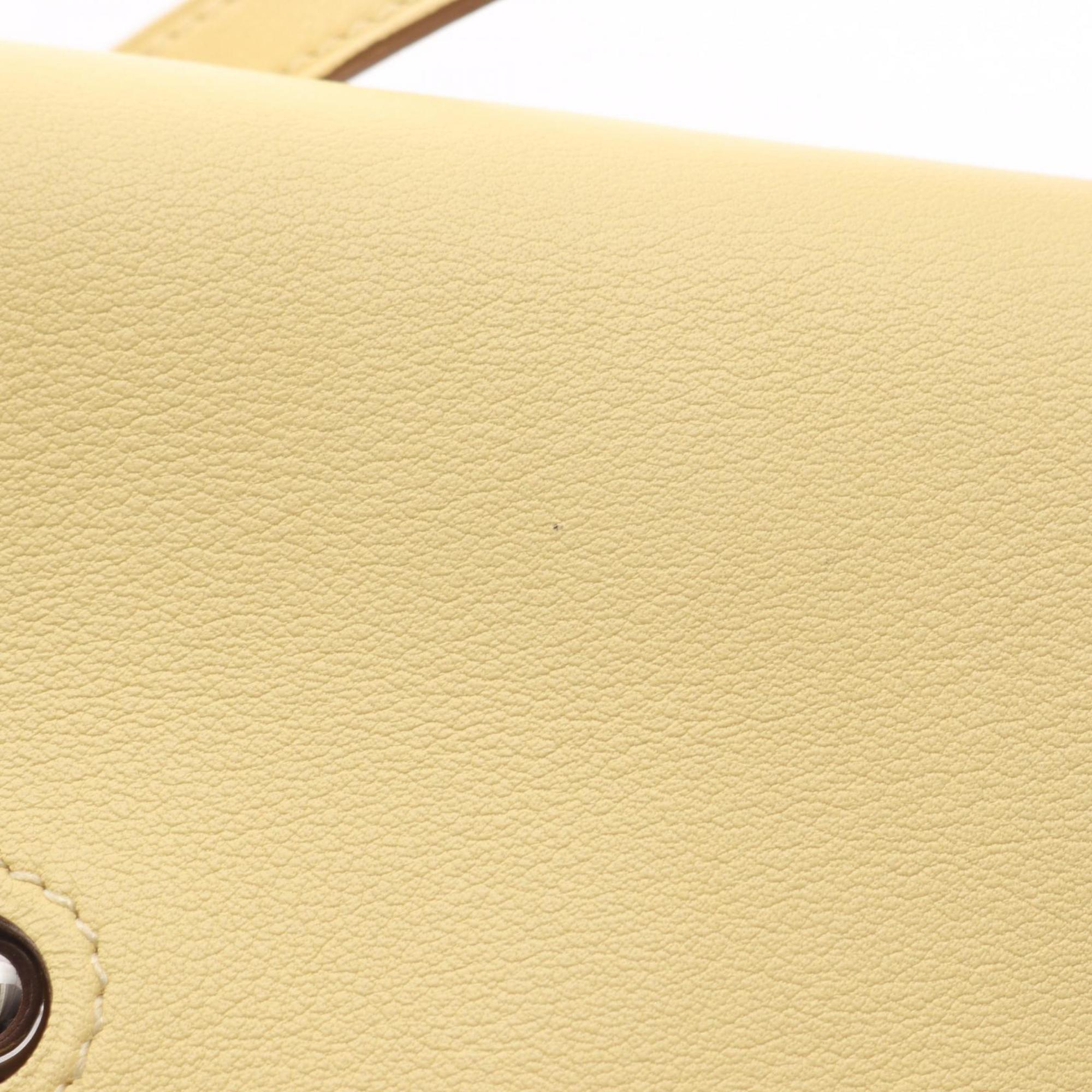 Hermes Yellow Swift Leather Shoulder Bag (Pre-Owned)