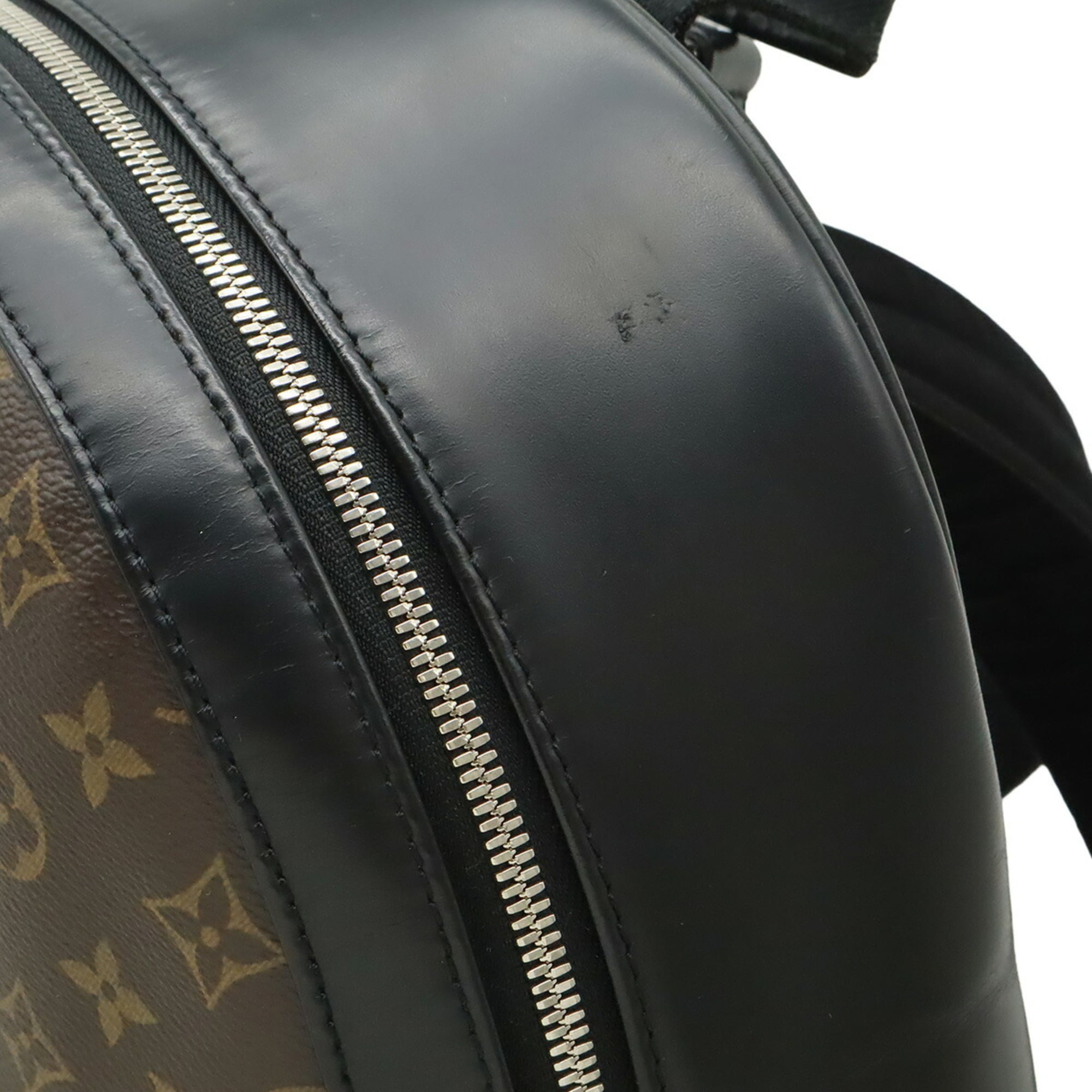 Louis Vuitton Black Brown Monogram Monogram Backpack Shoulder Bag (Pre-Owned)