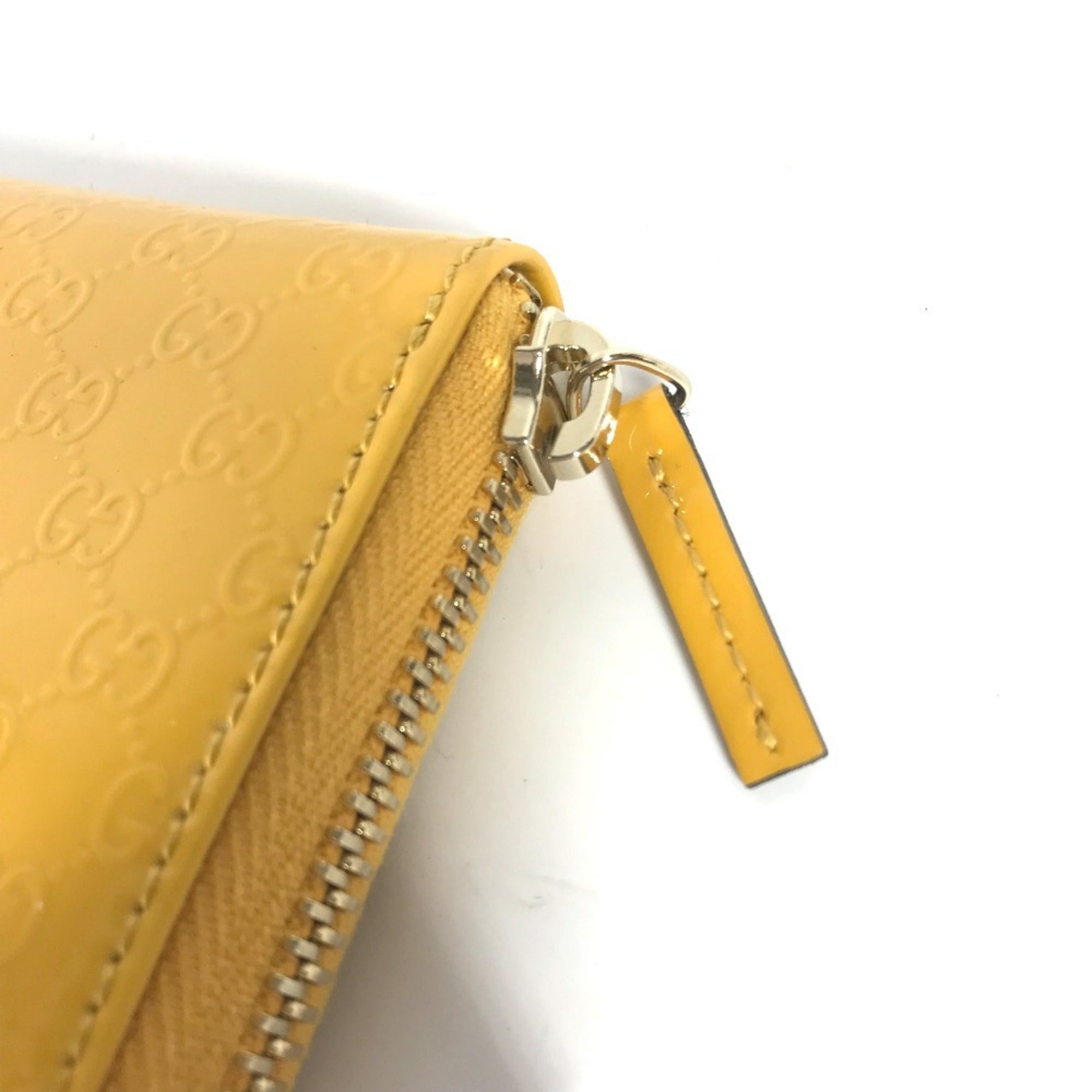 Gucci Yellow Long Wallet (Bi-Fold) (Pre-Owned)