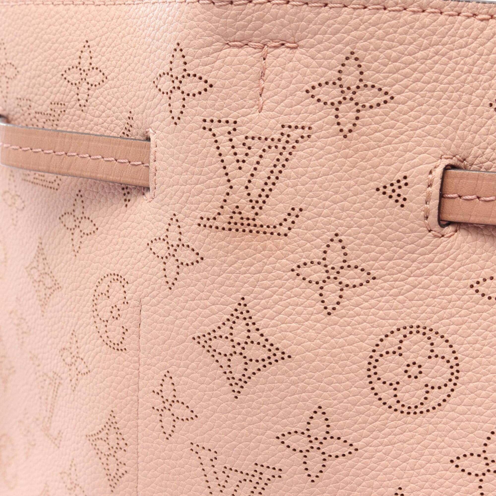 Louis Vuitton Pink Leather Handbag Pouch (Pre-Owned)