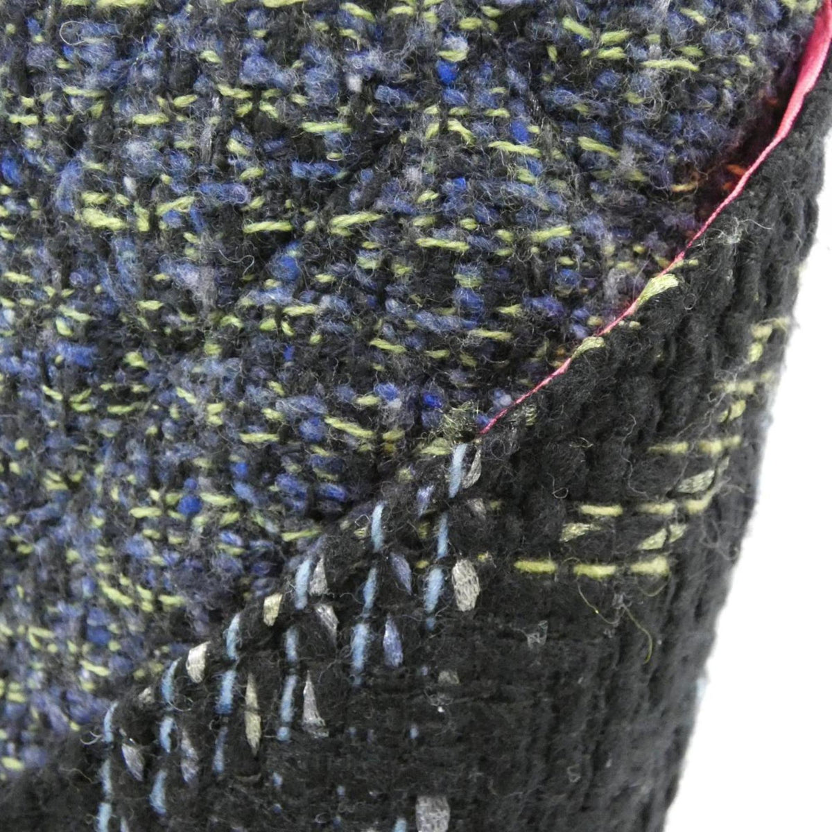 Chanel Navy Tweed Shoulder Bag (Pre-Owned)