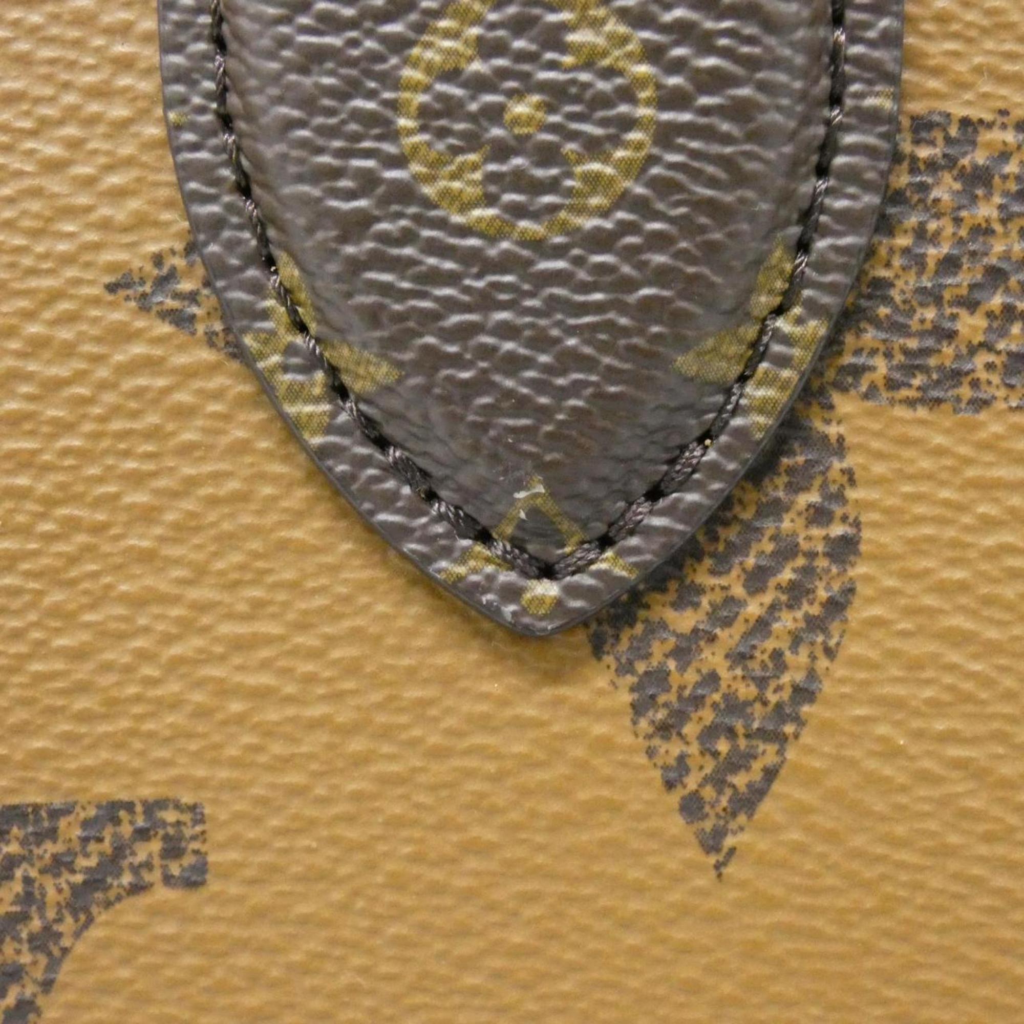Louis Vuitton Marron Coated Canvas Handbag (Pre-Owned)