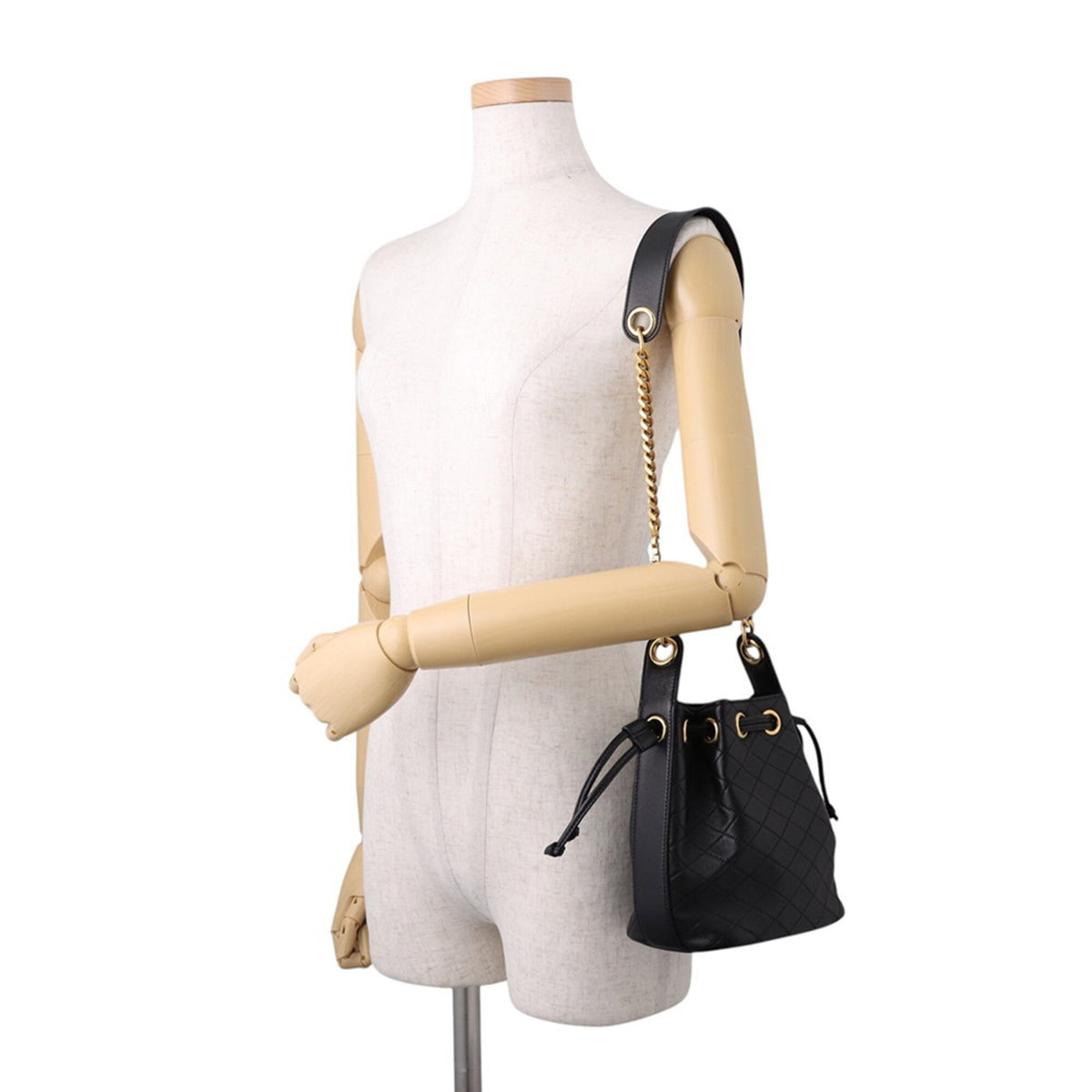 Saint Laurent Black Leather Handbag Shoulder Bag (Pre-Owned)