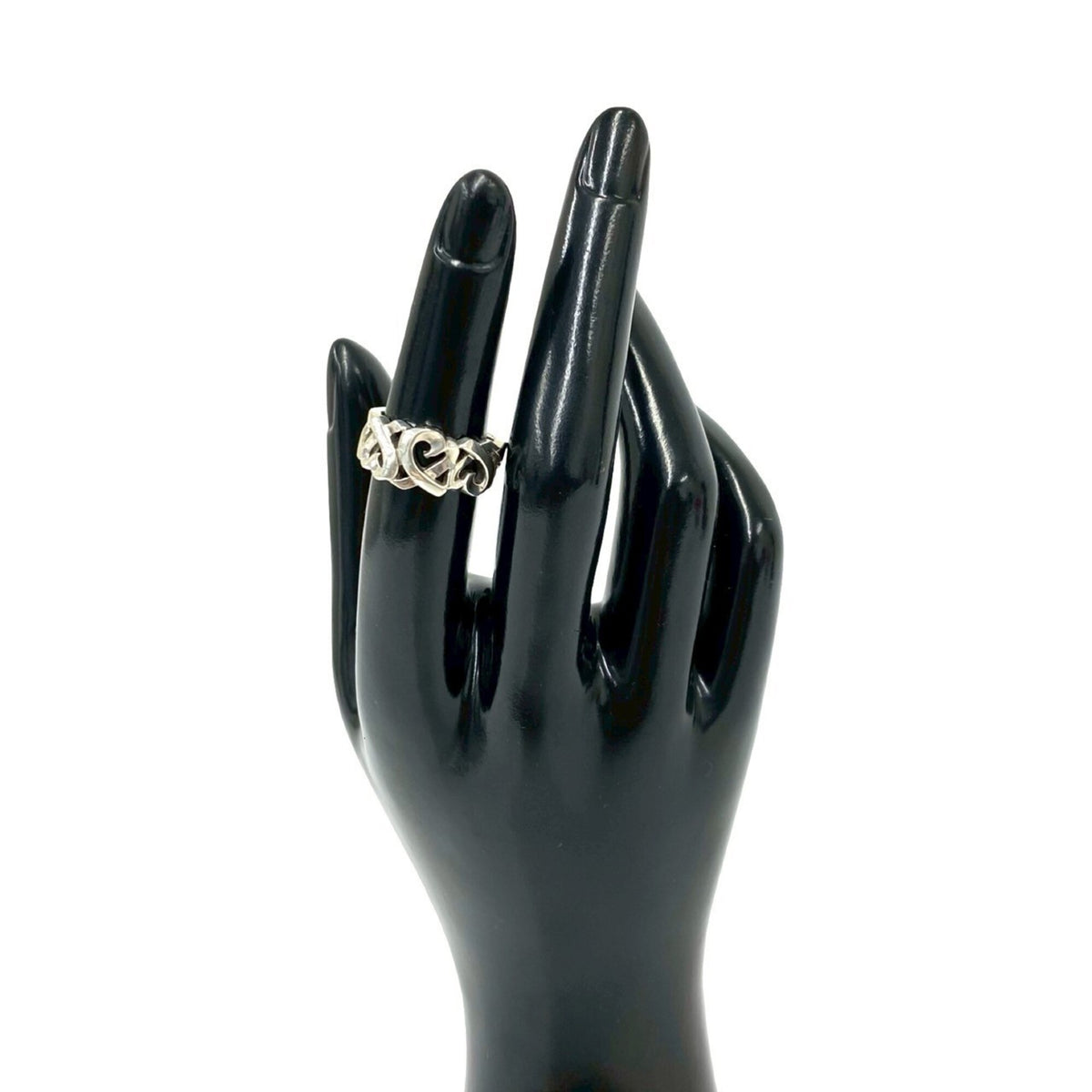 Tiffany Silver Silver 925 Band Ring (Pre-Owned)
