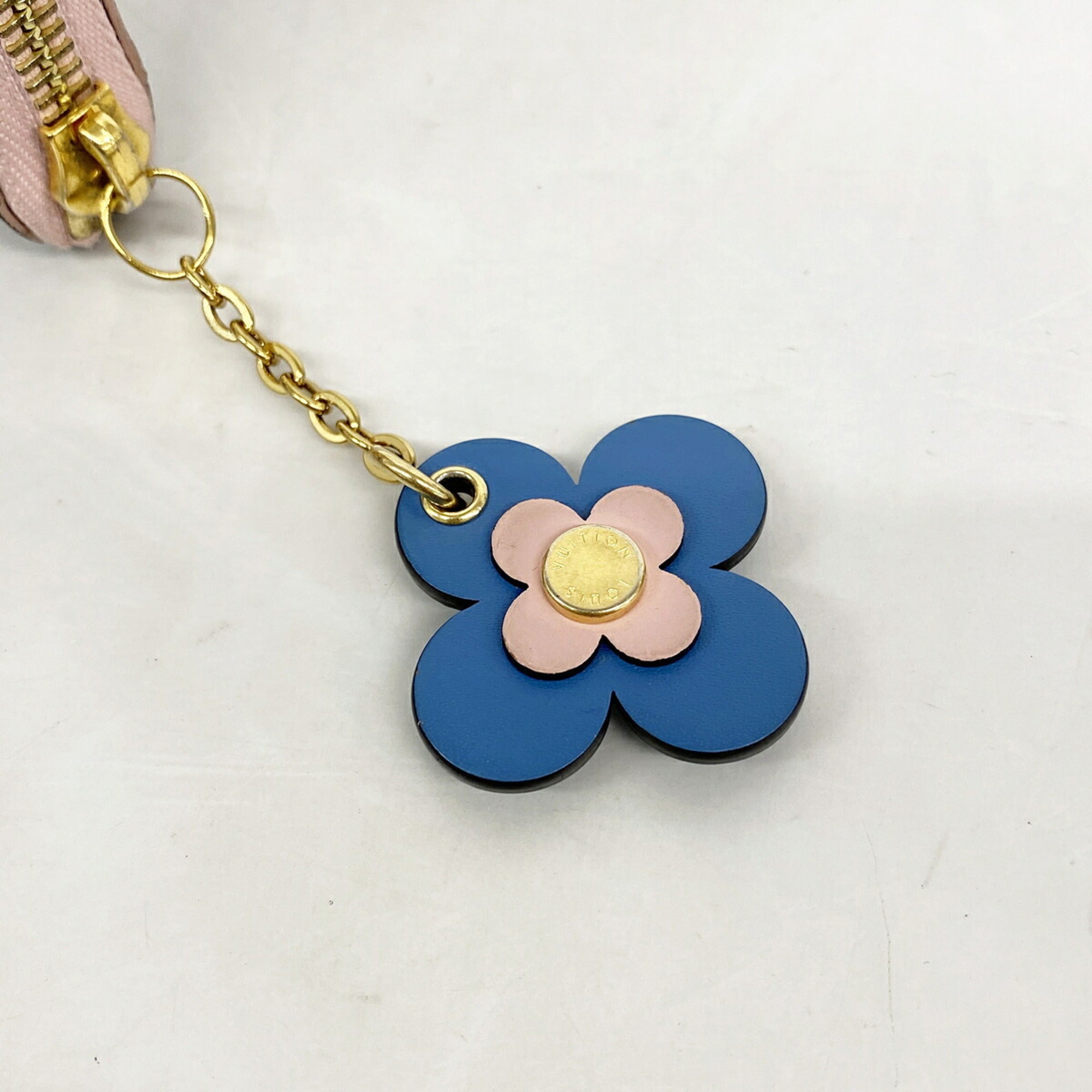 Louis Vuitton Blue Rose Ballerine Long Wallet (Bi-Fold) (Pre-Owned)