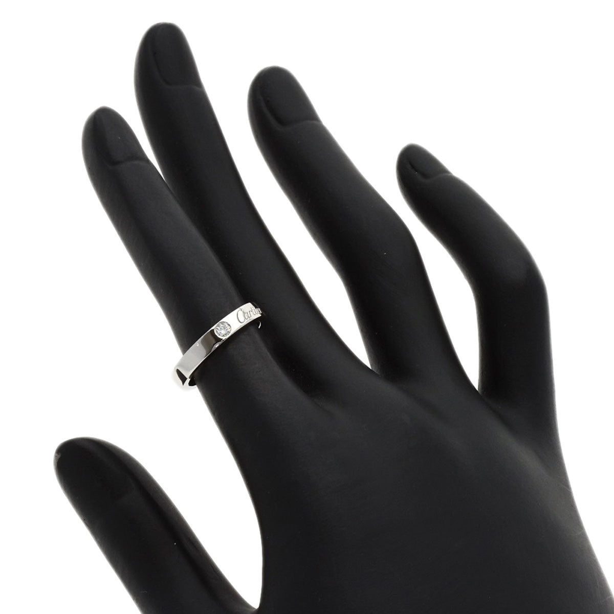 Cartier Platinum 950 Band Ring (Pre-Owned)