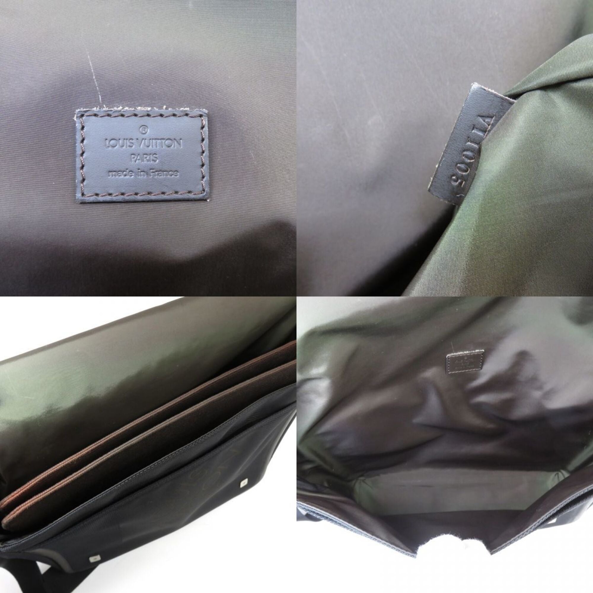 Louis Vuitton Noir Damier Geant Shoulder Bag (Pre-Owned)