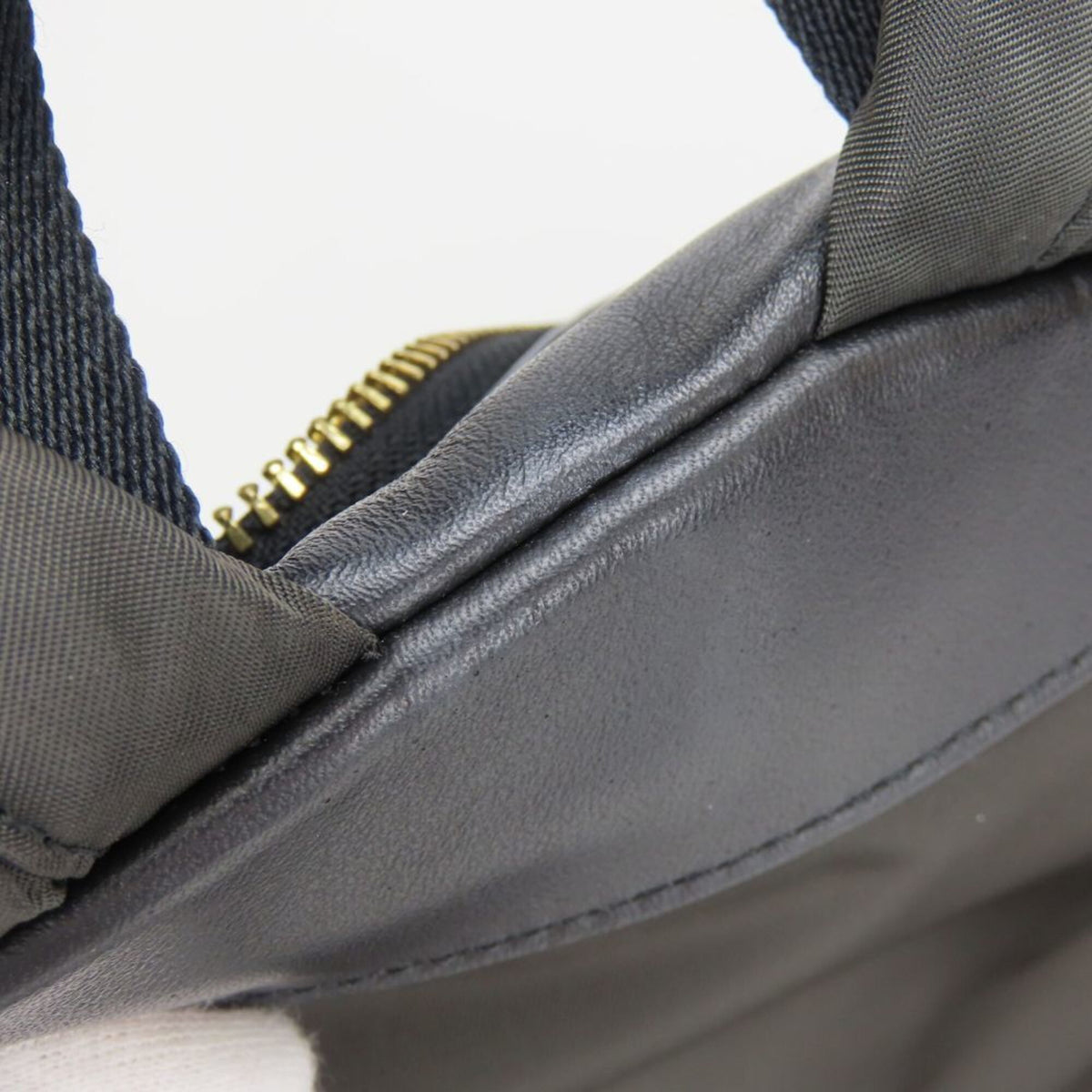 Coach Signature Black Dark Brown Pvc Leather Backpack (Pre-Owned)