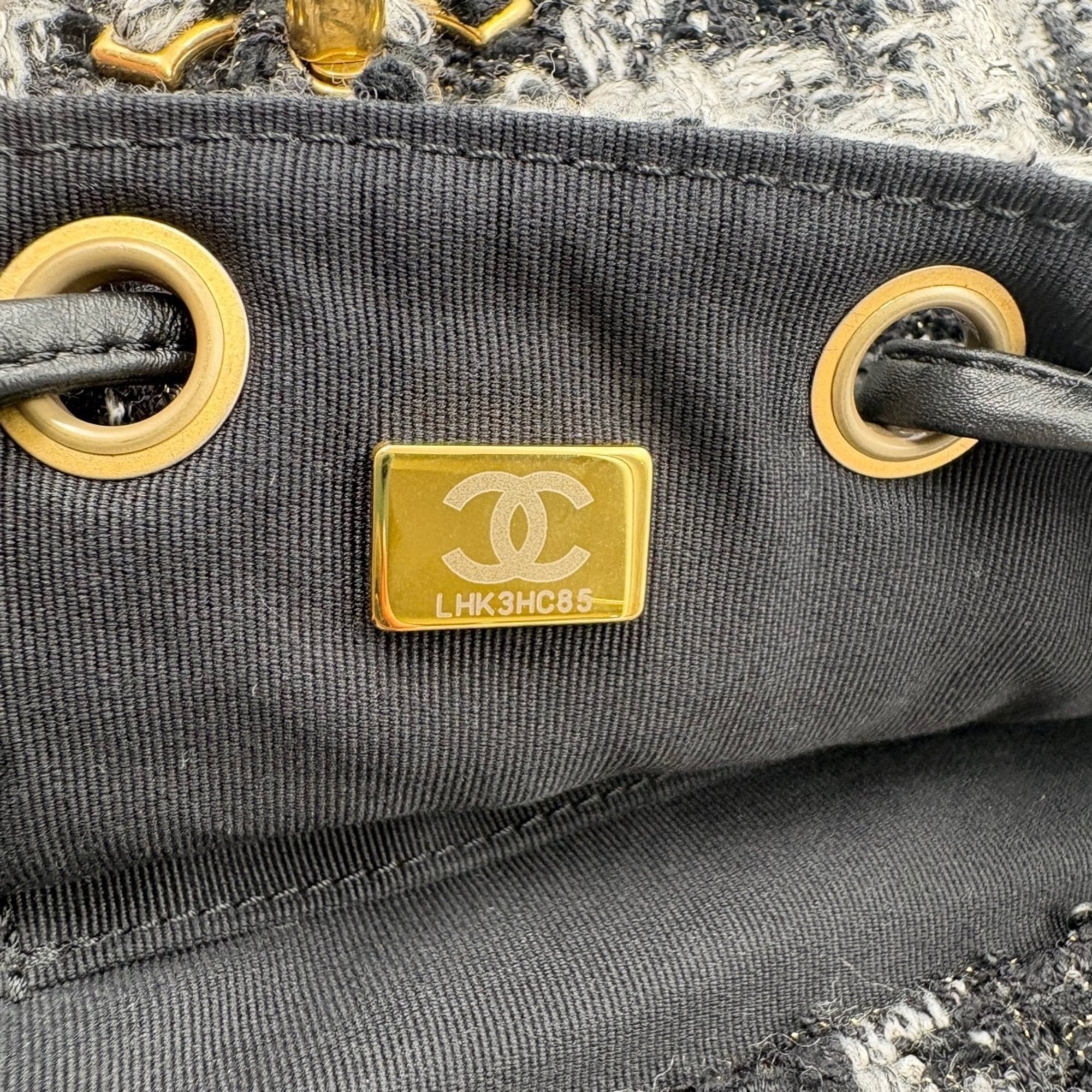 Chanel Clear Gray Backpack (Pre-Owned)