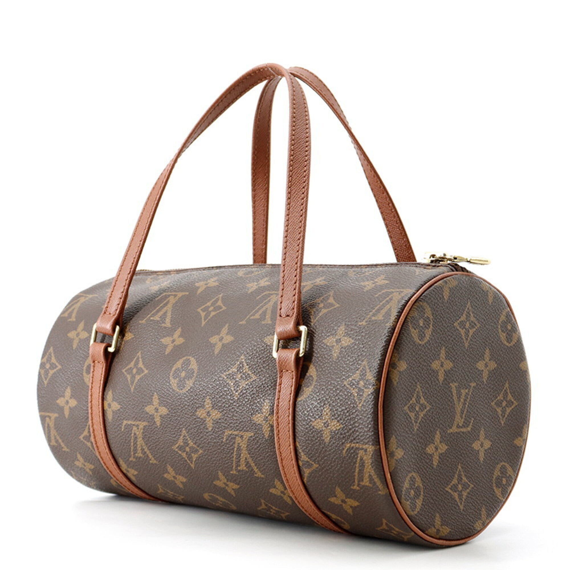 Louis Vuitton Brown Monogram Boston Bag Handbag (Pre-Owned)