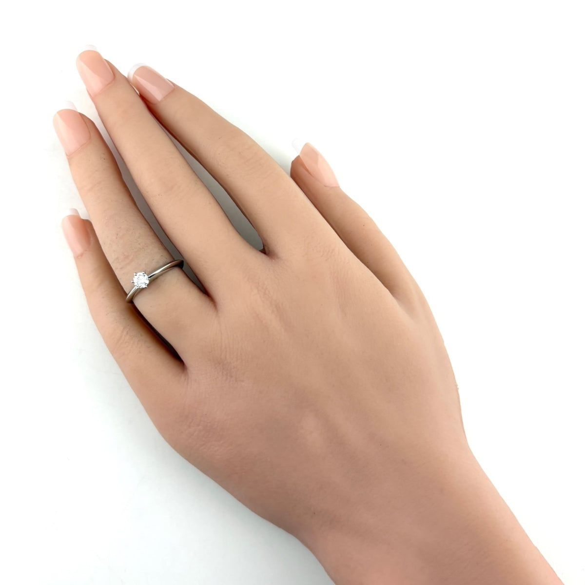 Tiffany Platinum 950 Band Ring (Pre-Owned)