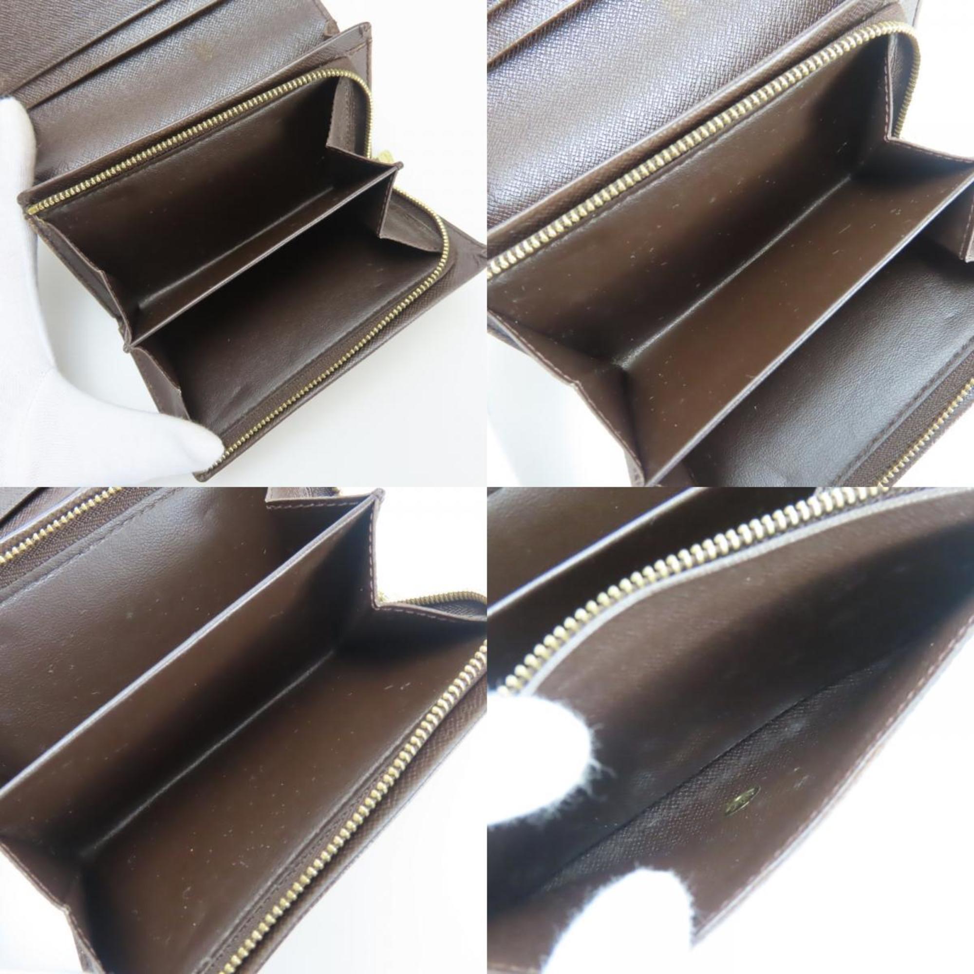 Louis Vuitton Damier Brown Ebene Wallet (Bi-Fold) (Pre-Owned)