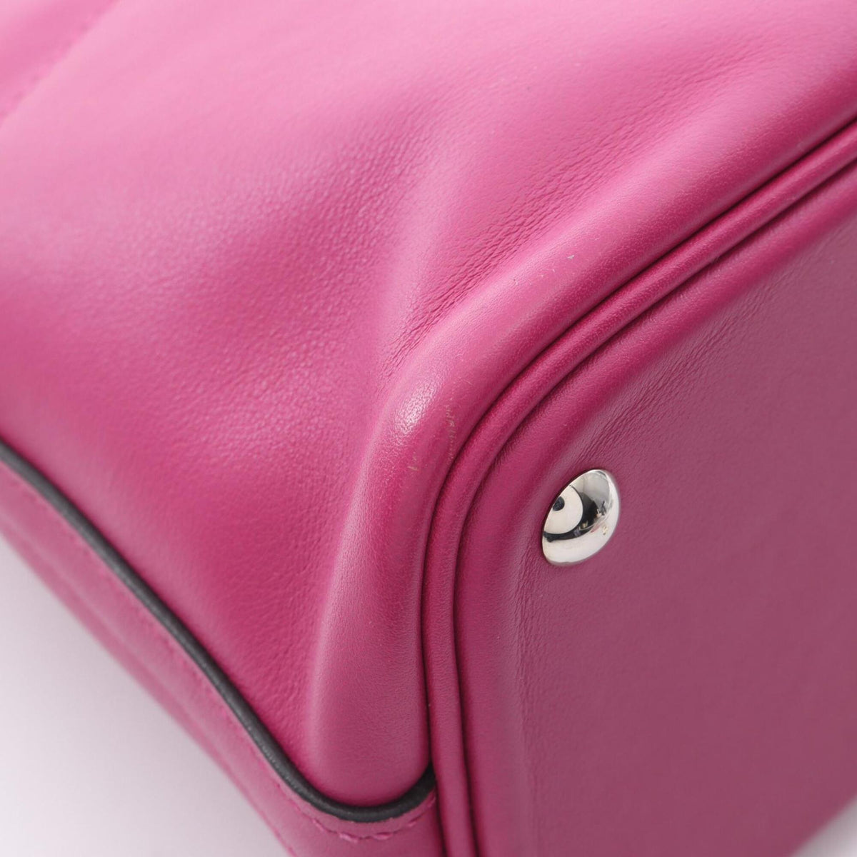 Hermes Pink Rose Purple Swift Leather Handbag (Pre-Owned)