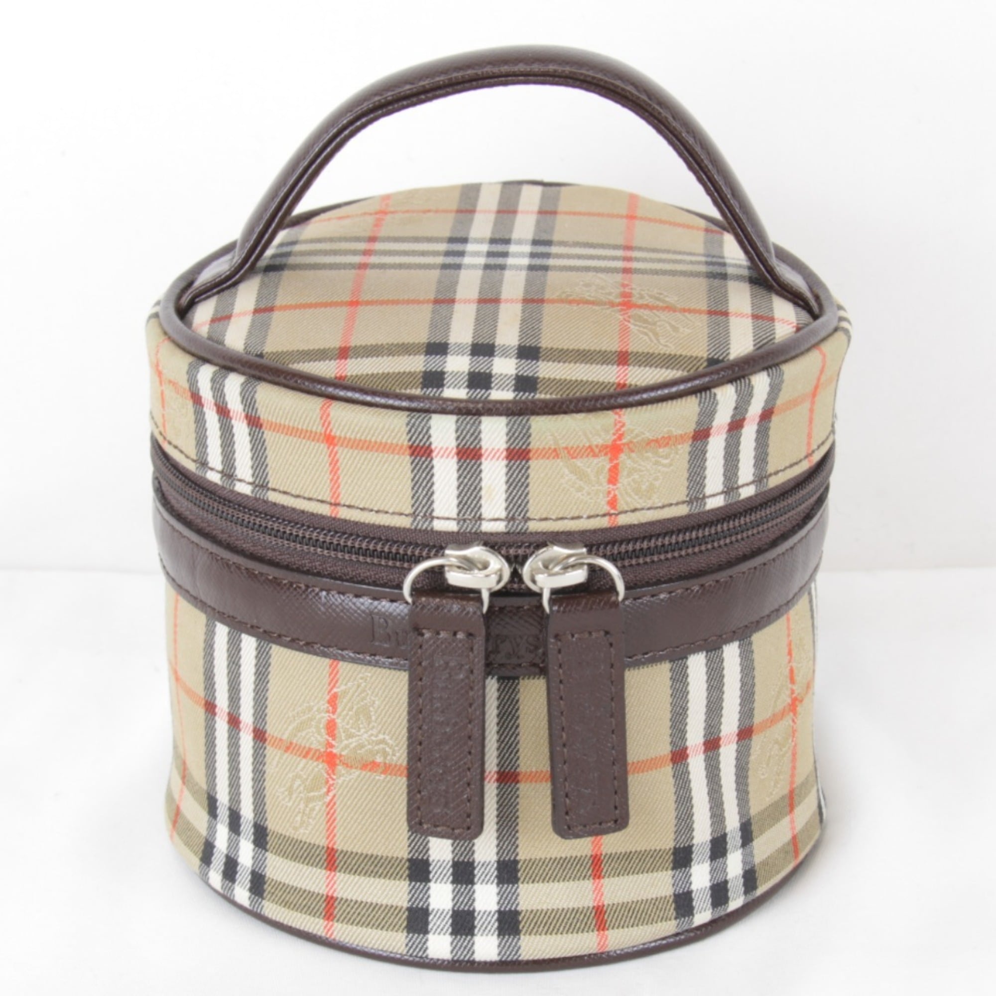 Burberry Beige Canvas Pouch (Pre-Owned)