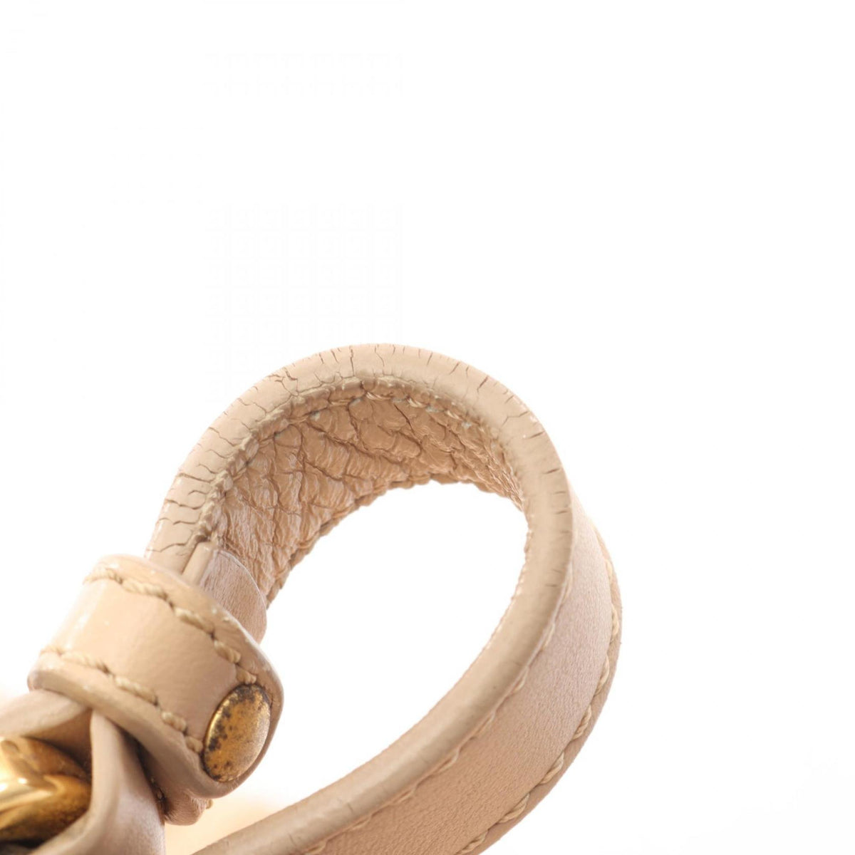 Fendi Beige Coated Canvas Leather Shoulder Bag (Pre-Owned)