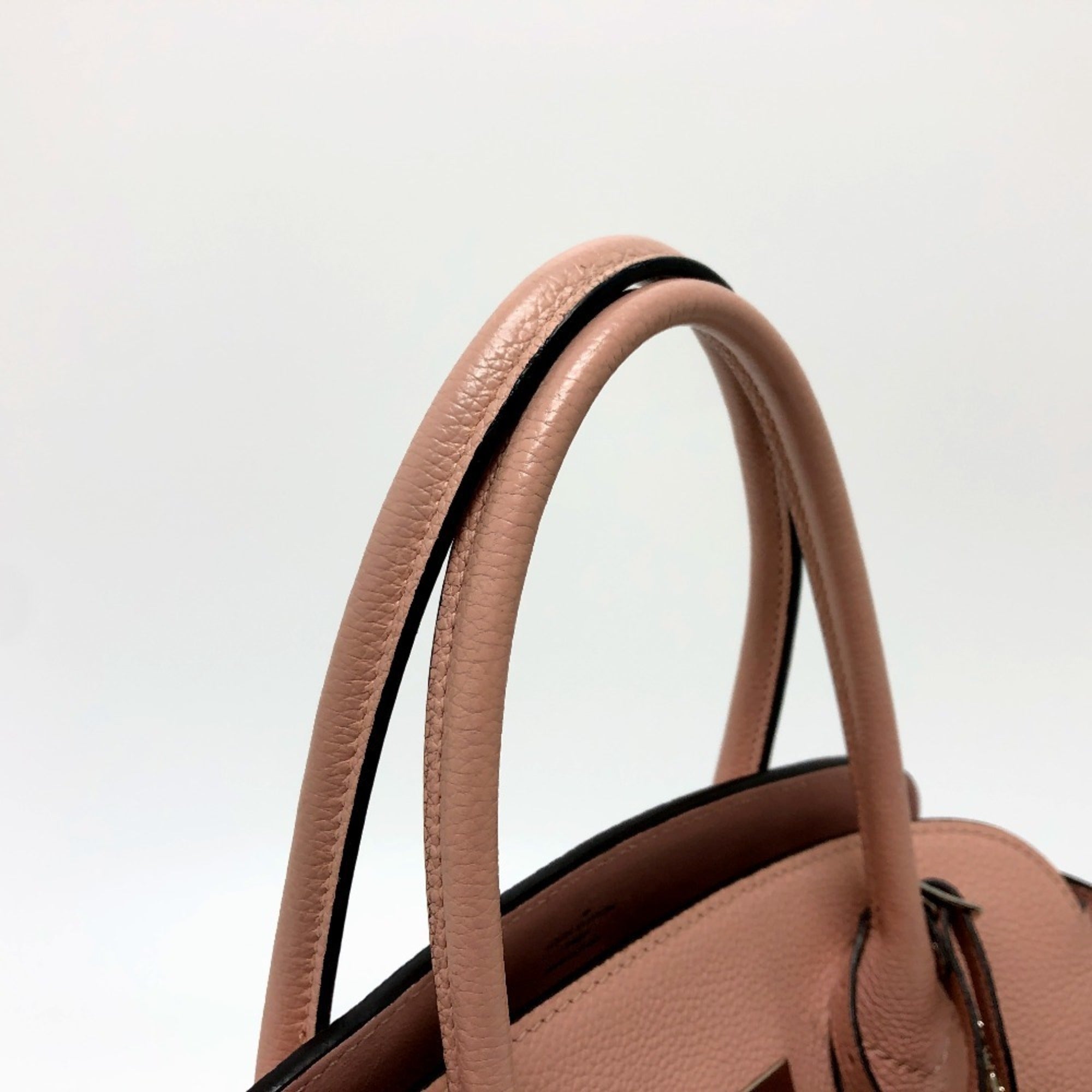 Louis Vuitton Pink Rose Poudre Leather Handbag Tote Bag (Pre-Owned)