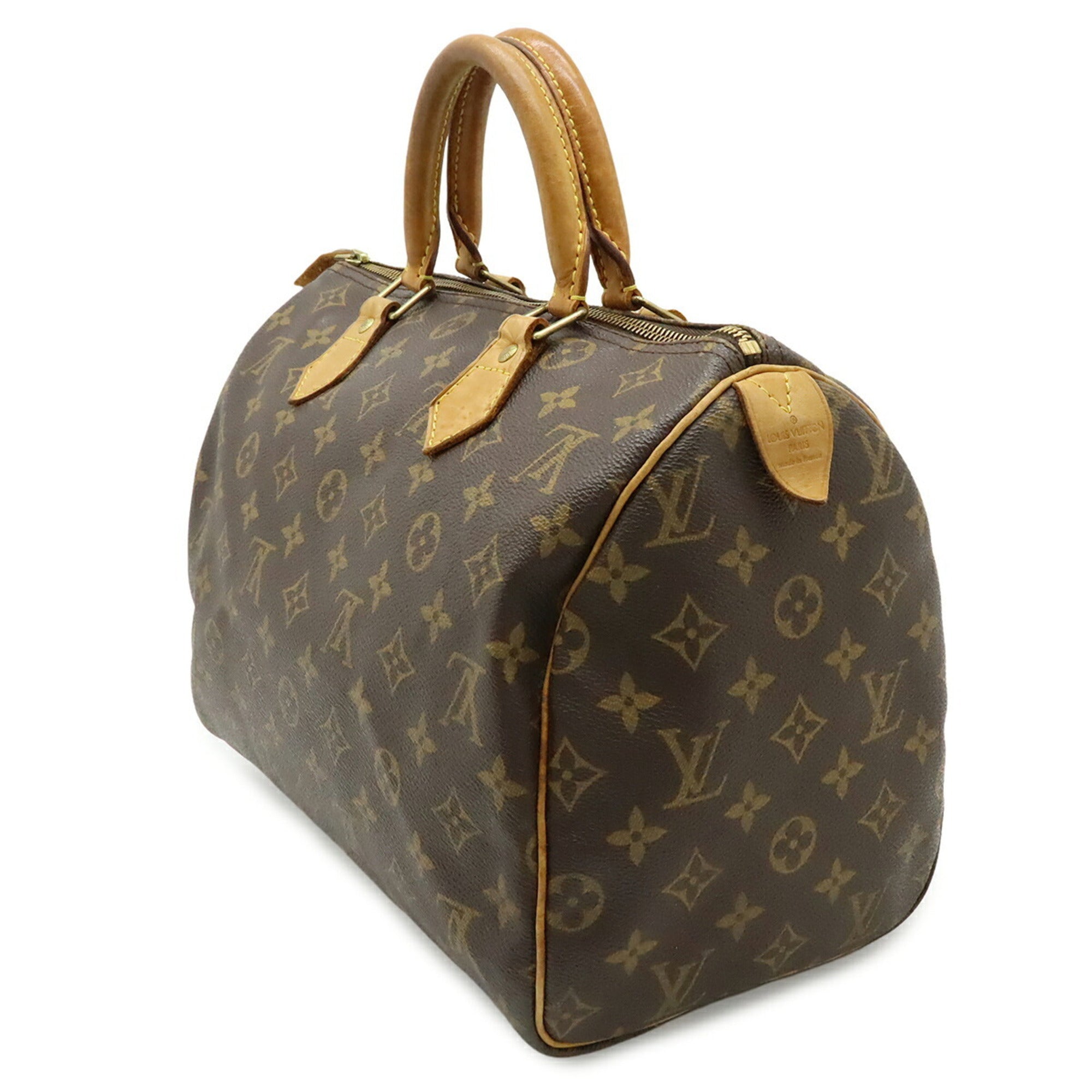 Louis Vuitton Brown Monogram Canvas Pvc Coated Canvas Handbag (Pre-Owned)