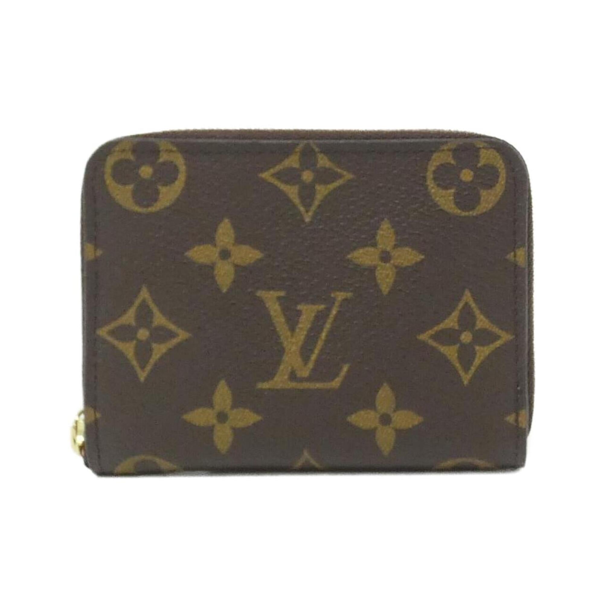 Louis Vuitton Marron Coated Canvas Coin Purse/Coin Case (Pre-Owned)